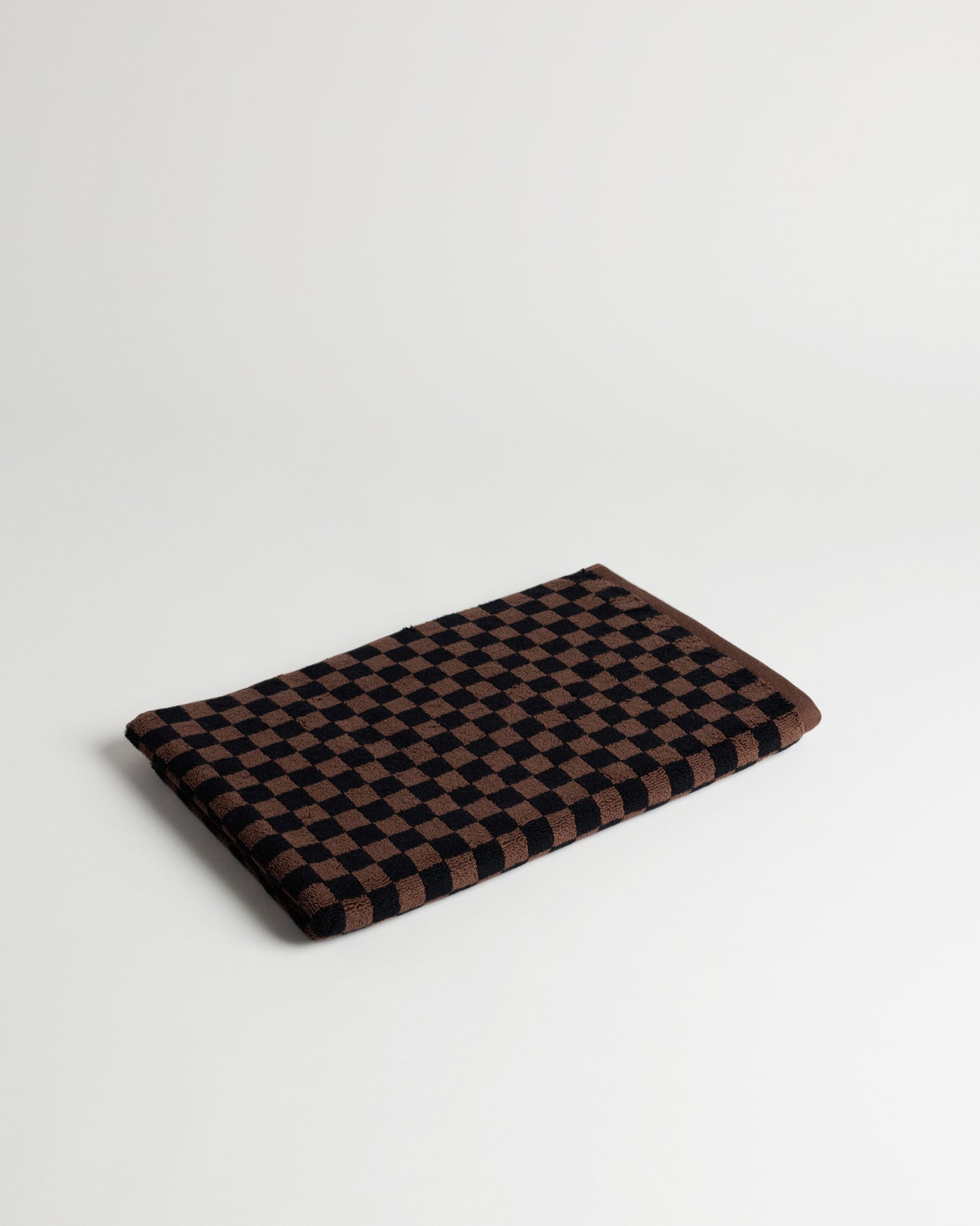 Beppu Bath Mat Tabac & Noir