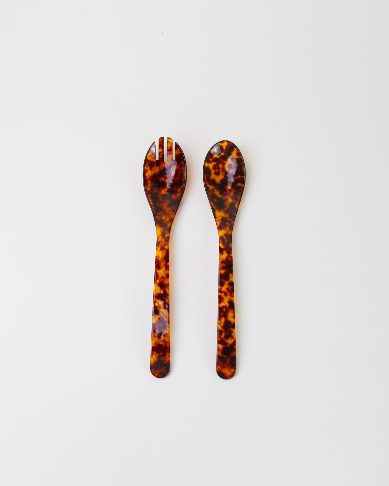 Salad Serving Set Tortoiseshell