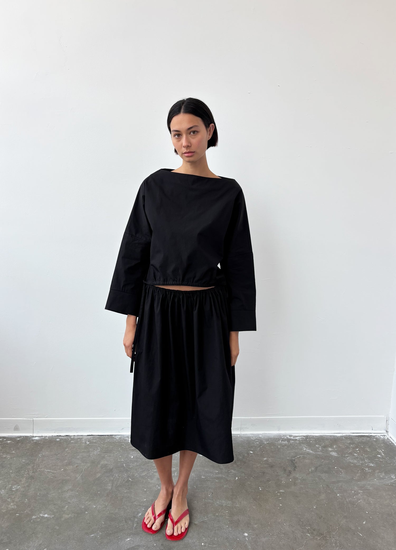 Cuff Top Black