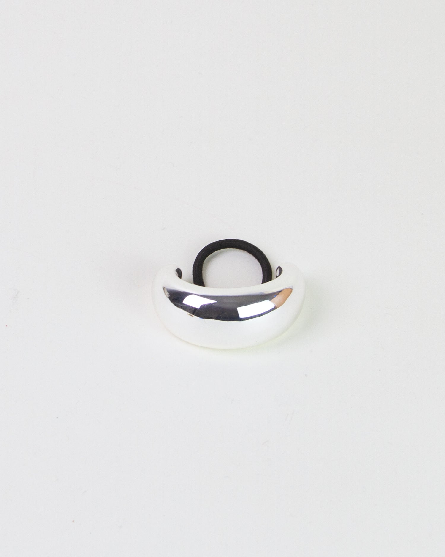 The Thea Hair Tie Silver