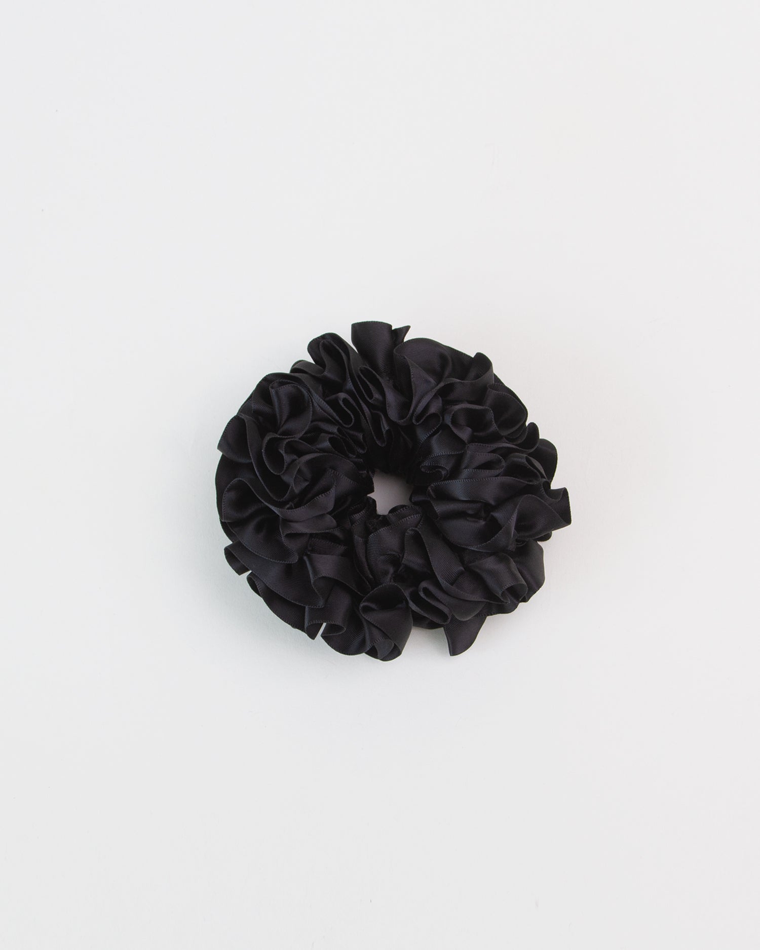 Carnation Scrunchie Black