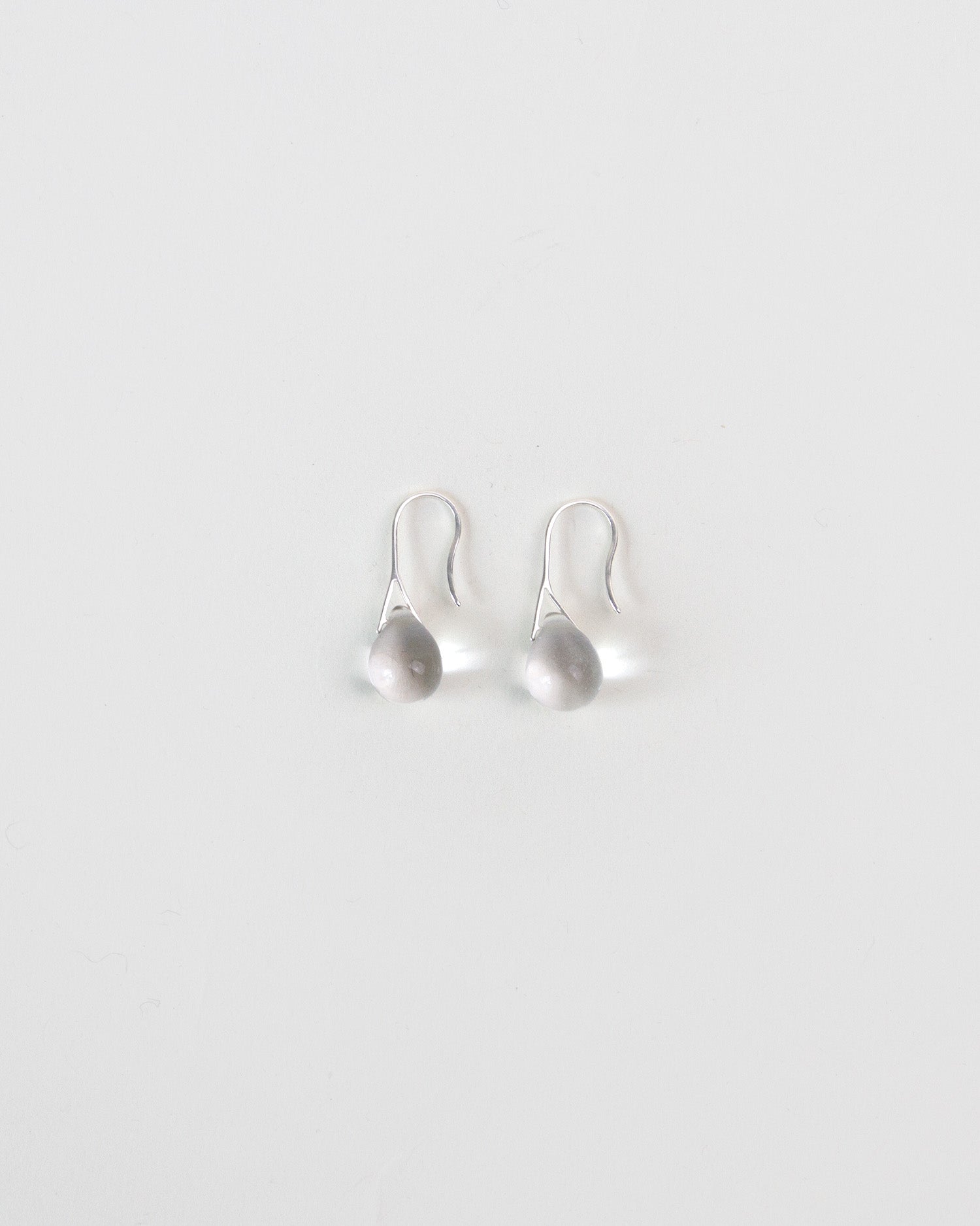 Gota Mini Earrings Clear