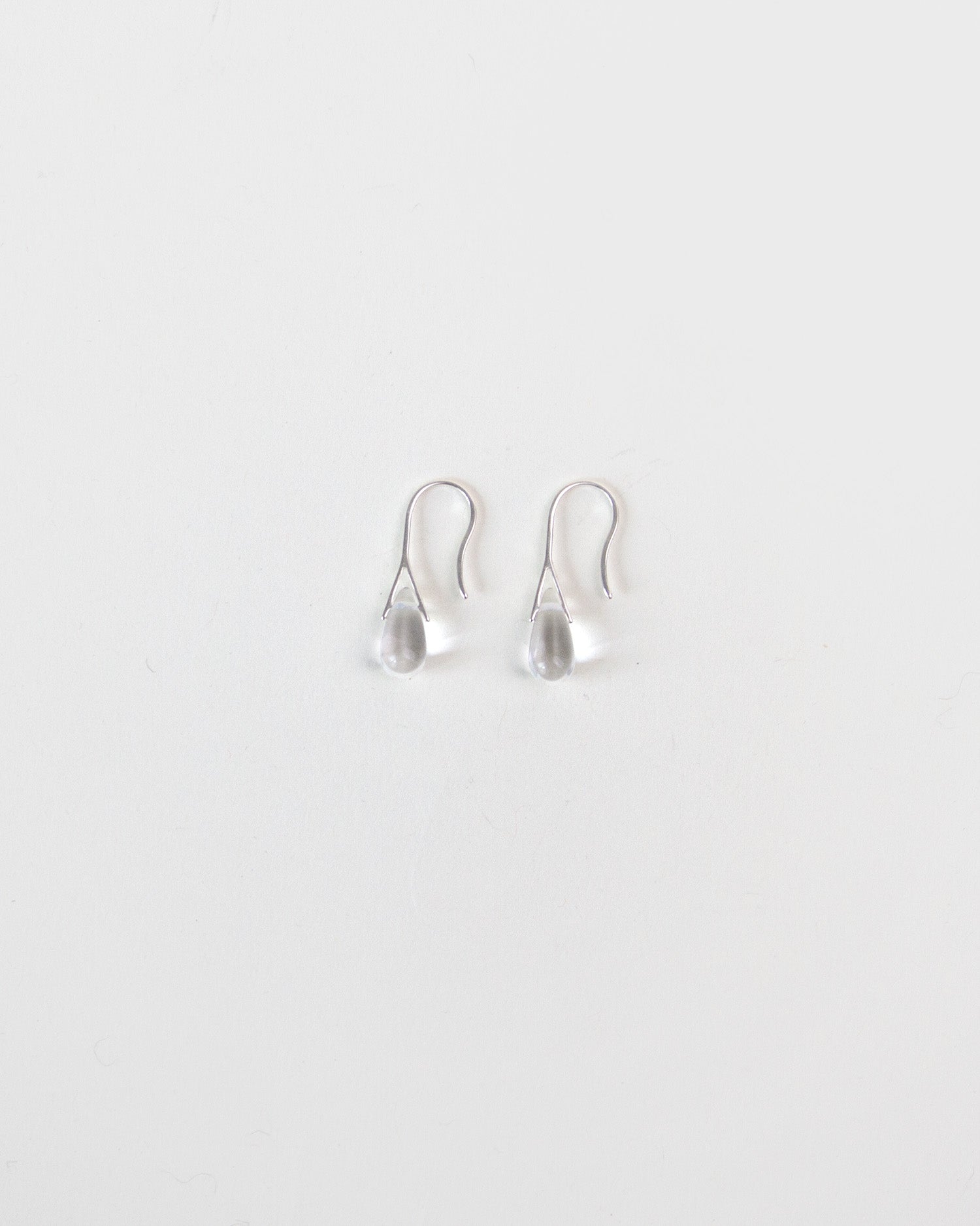 Gota Micro Earrings Clear