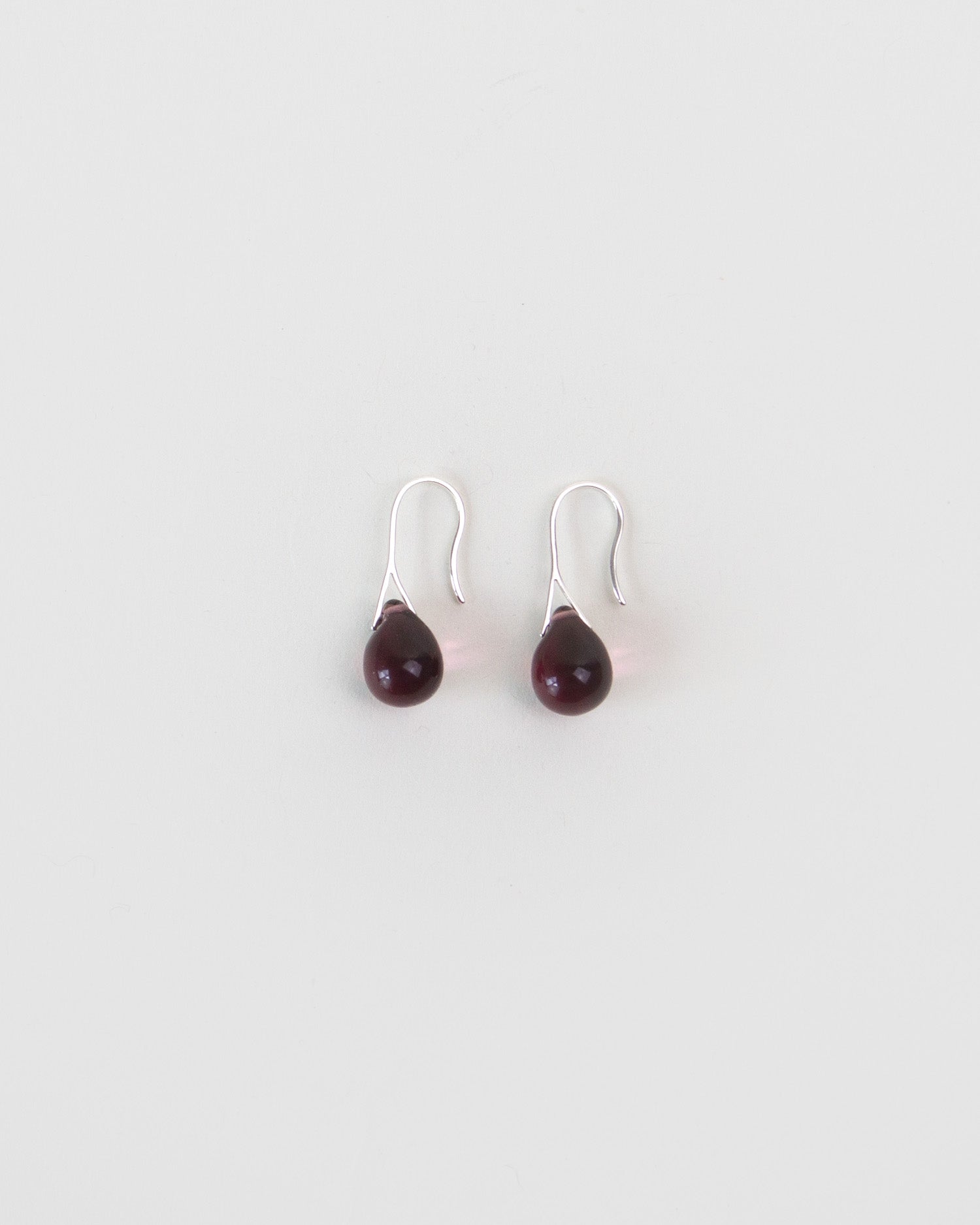 Gota Mini Earrings Purple