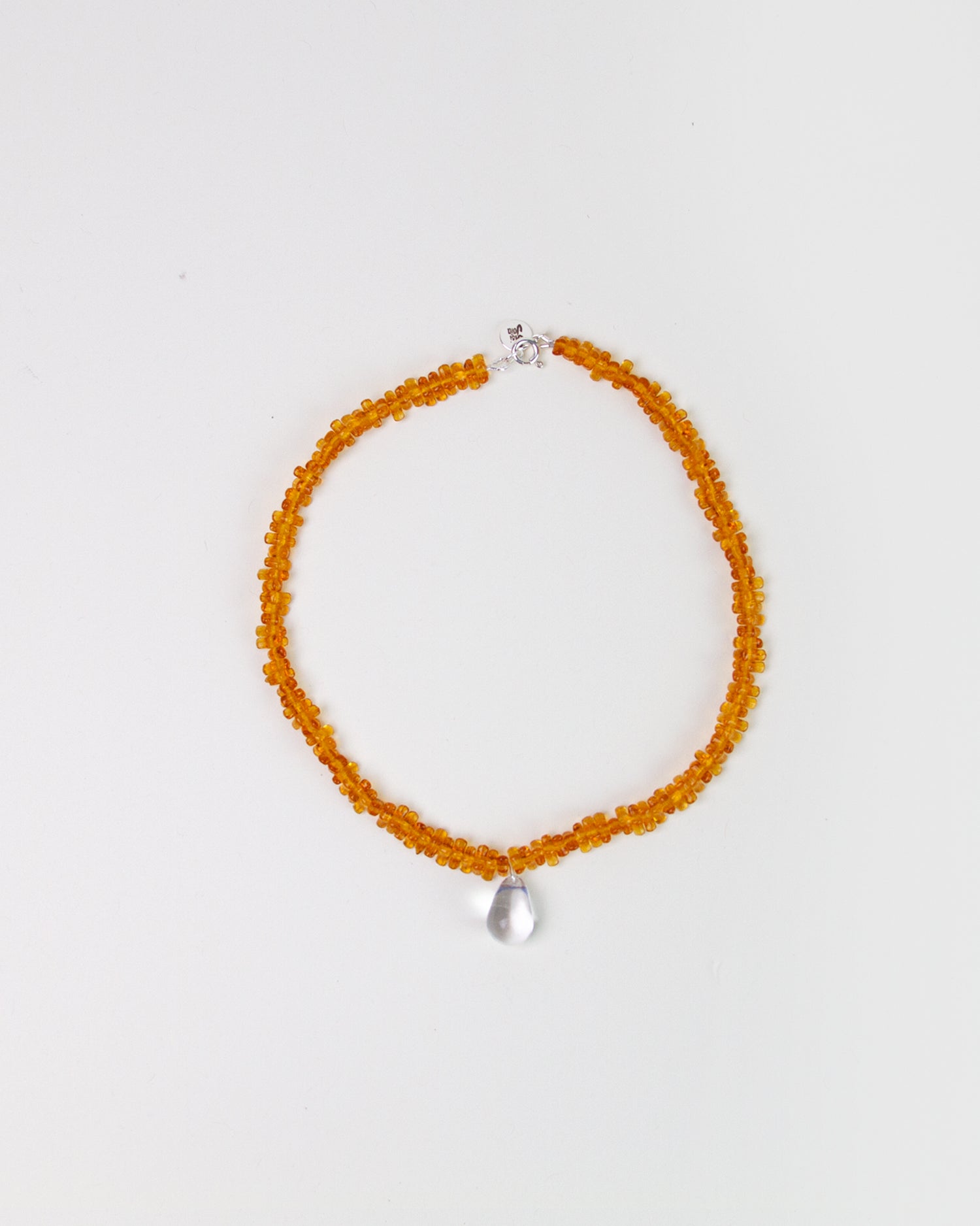 Corail Necklace Amber/ Clear