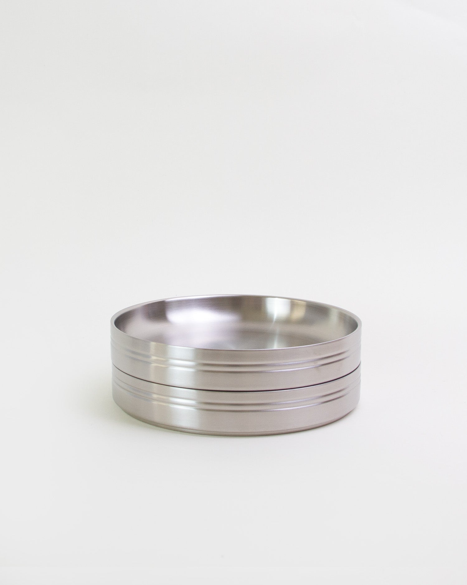 Stainless Steel Pasta Plate 02 (set of 2)