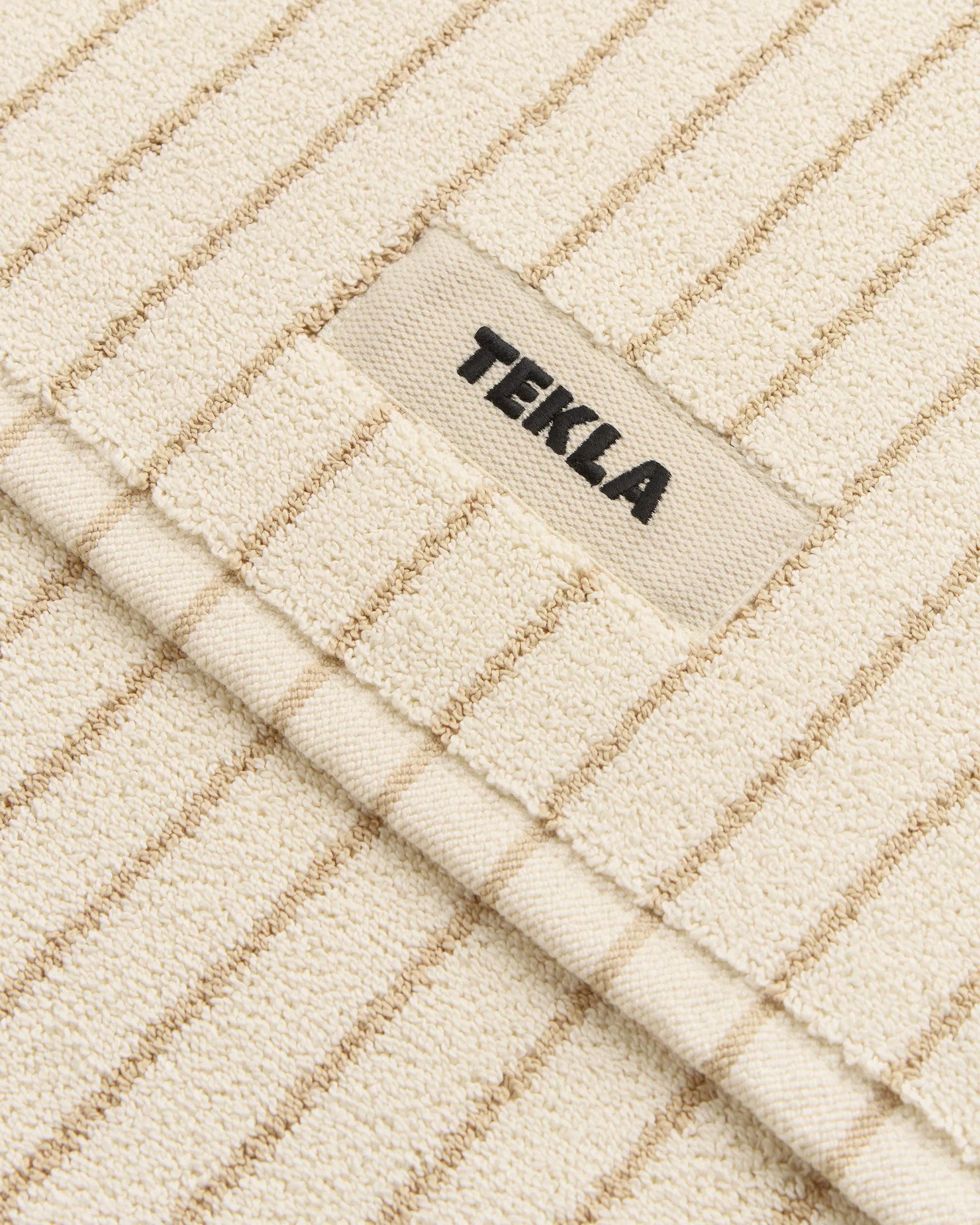 Terry Bath Mat Sienna Stripes