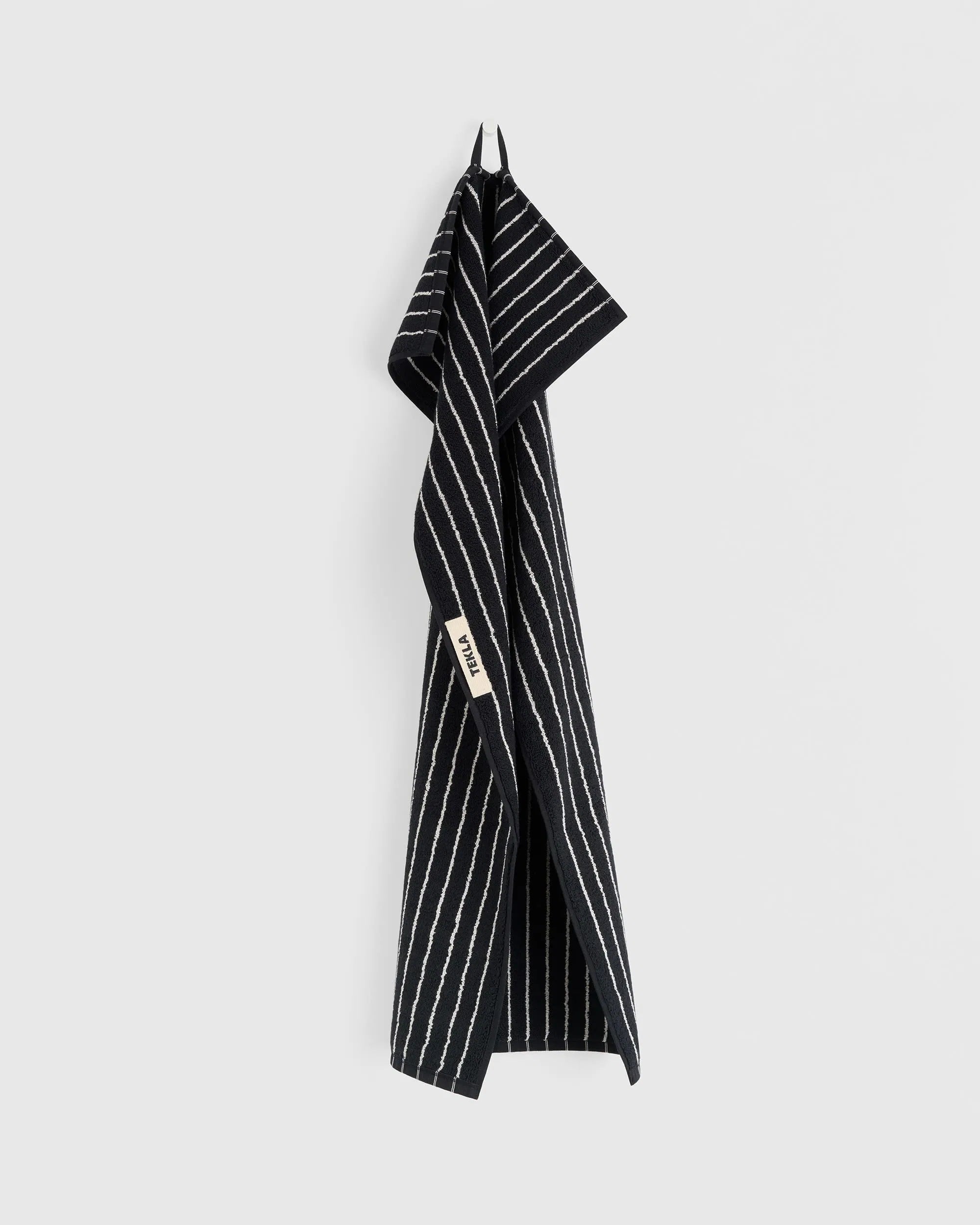Terry Towels Black Stripes