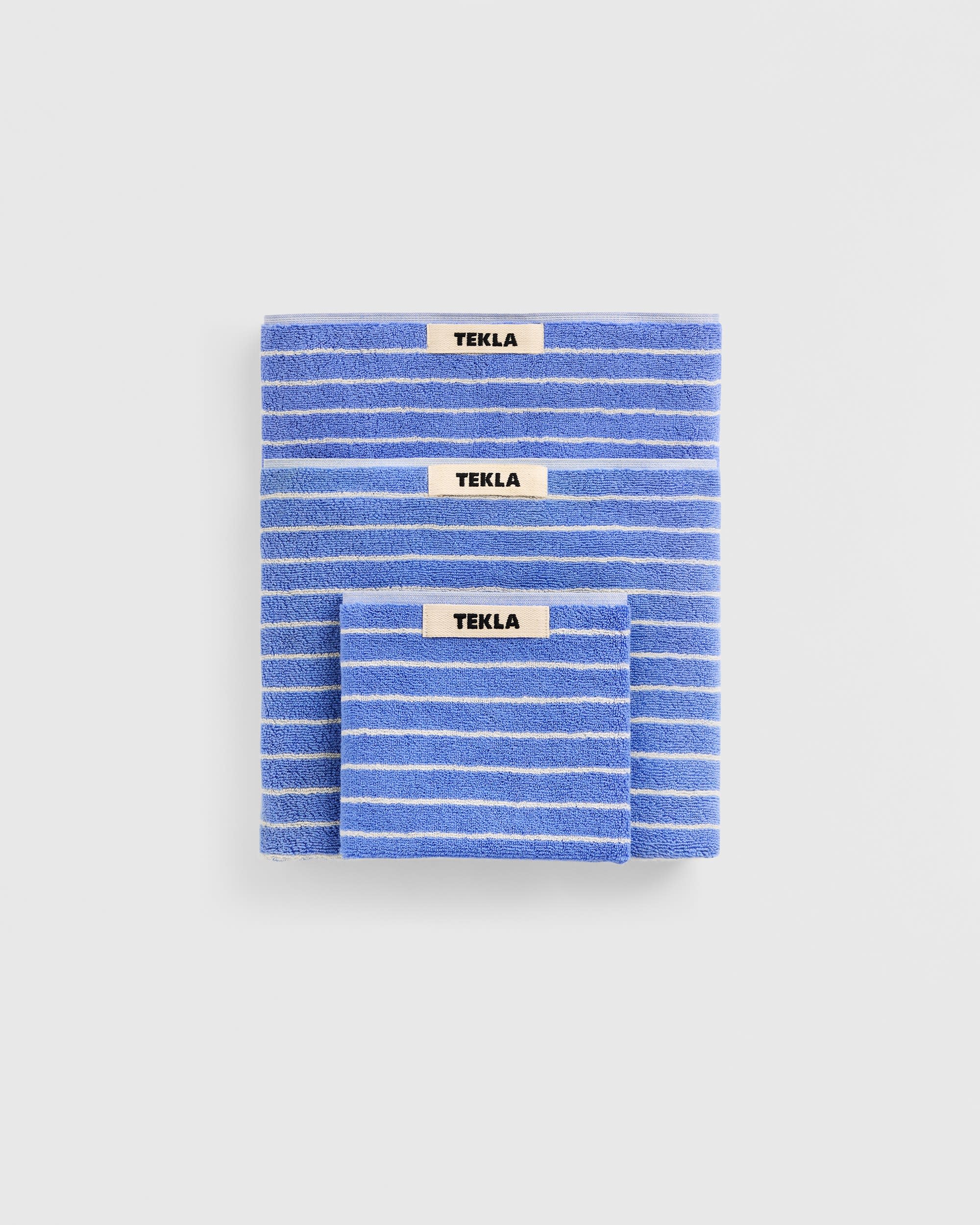 Terry Towels Blue Stripes