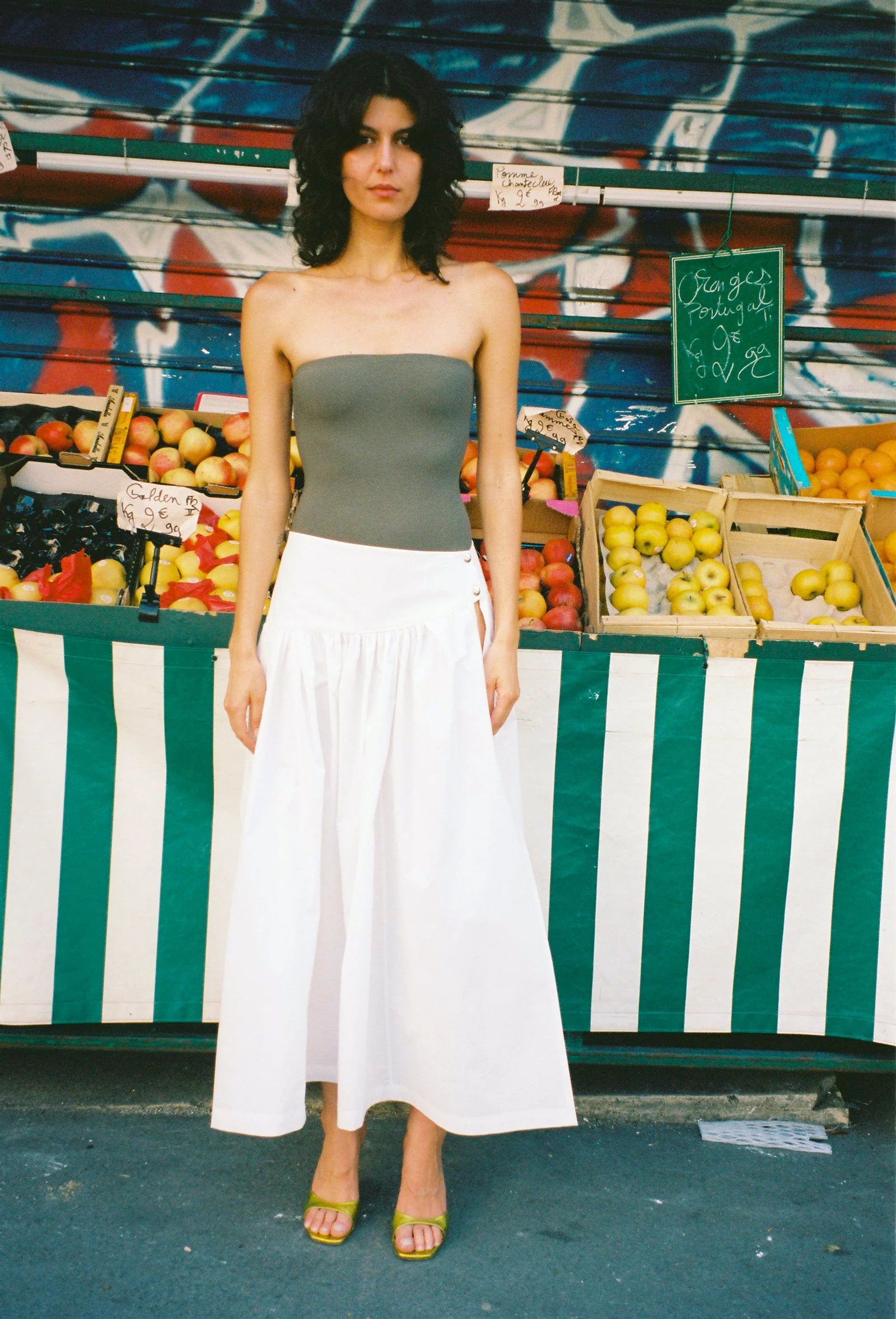 Kiki Skirt White