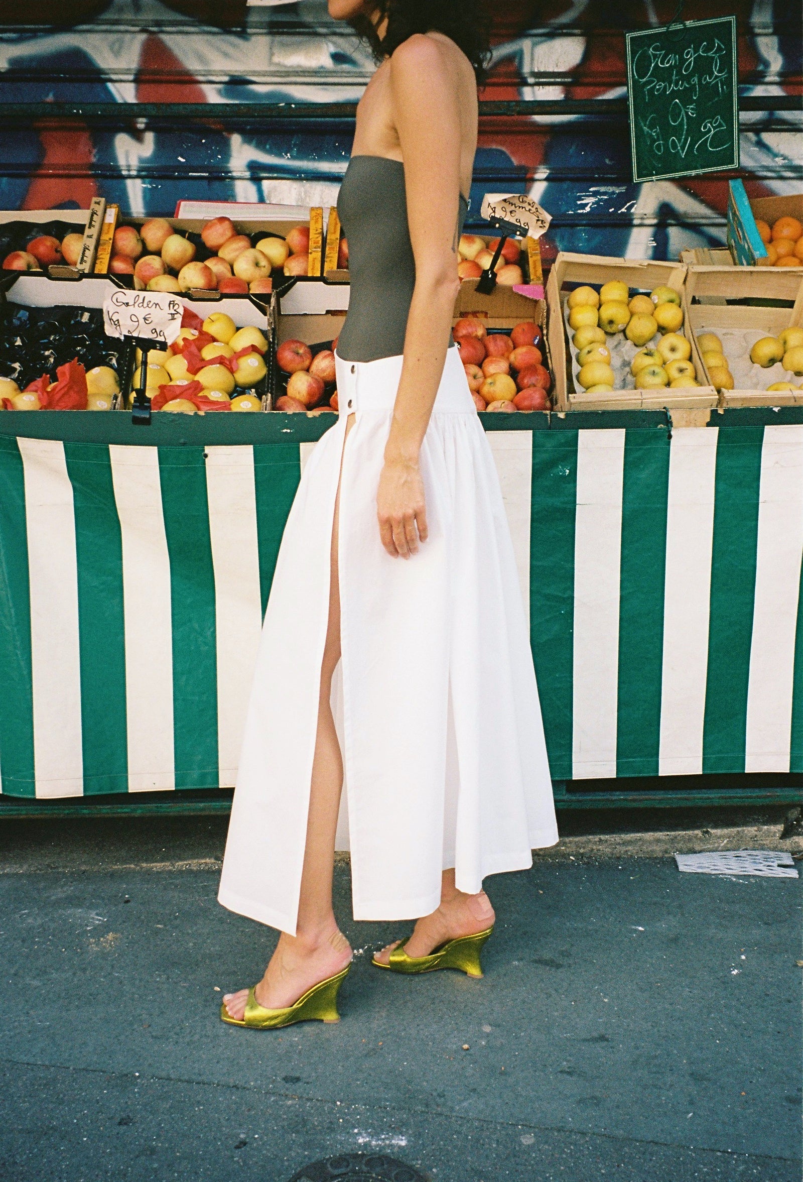 Kiki Skirt White