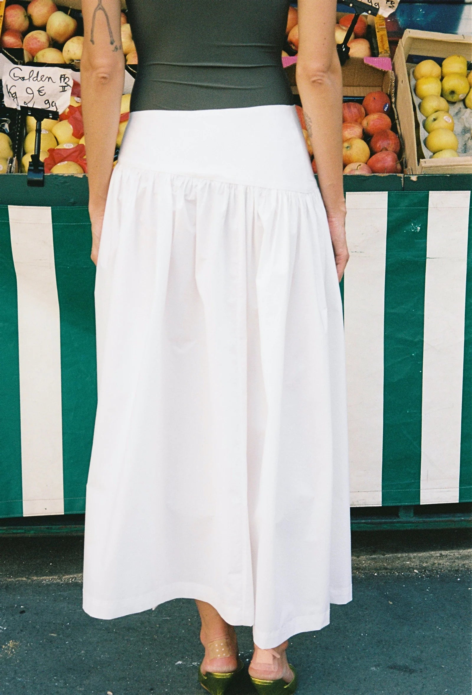 Kiki Skirt White
