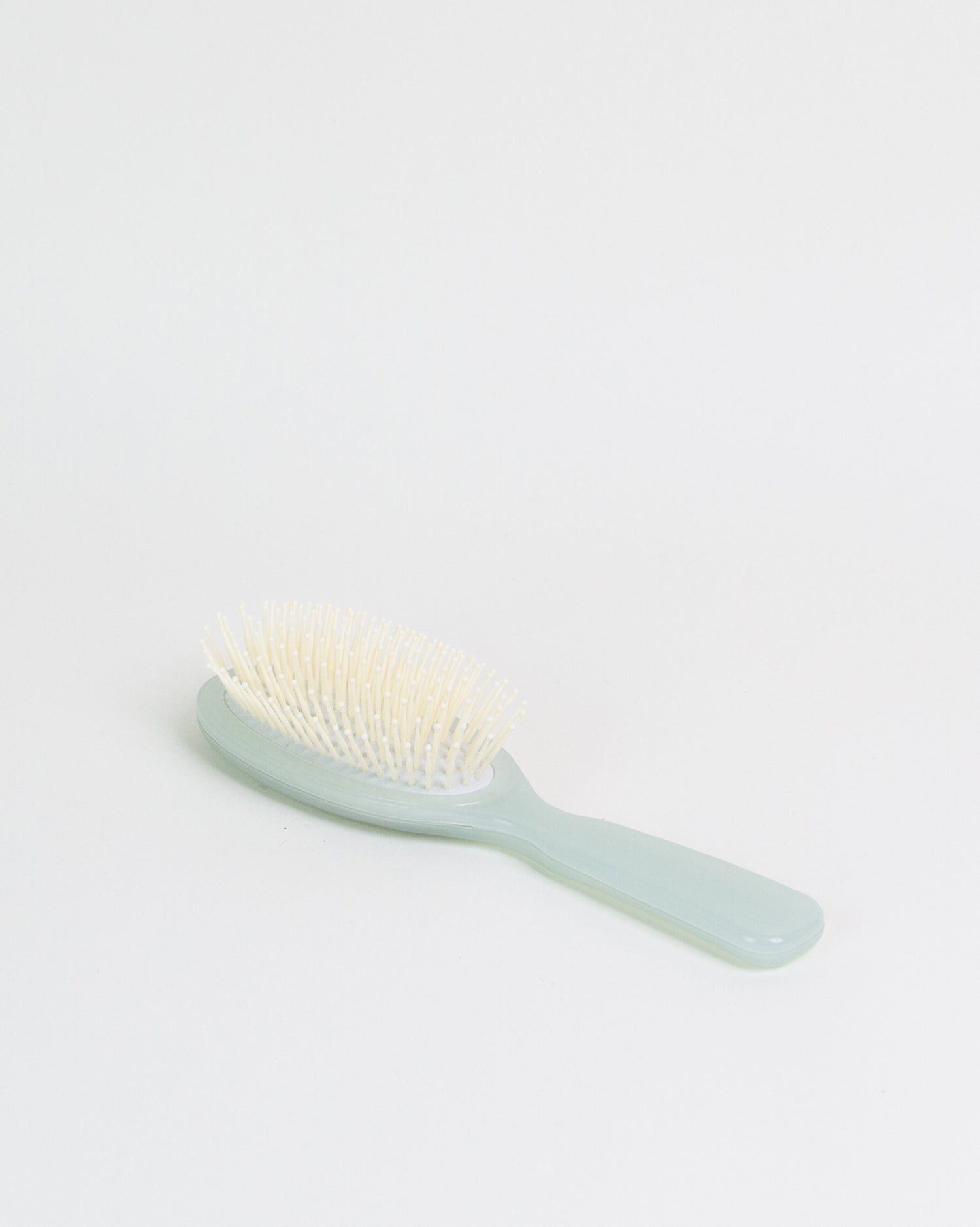 Oval Hair Brush Green