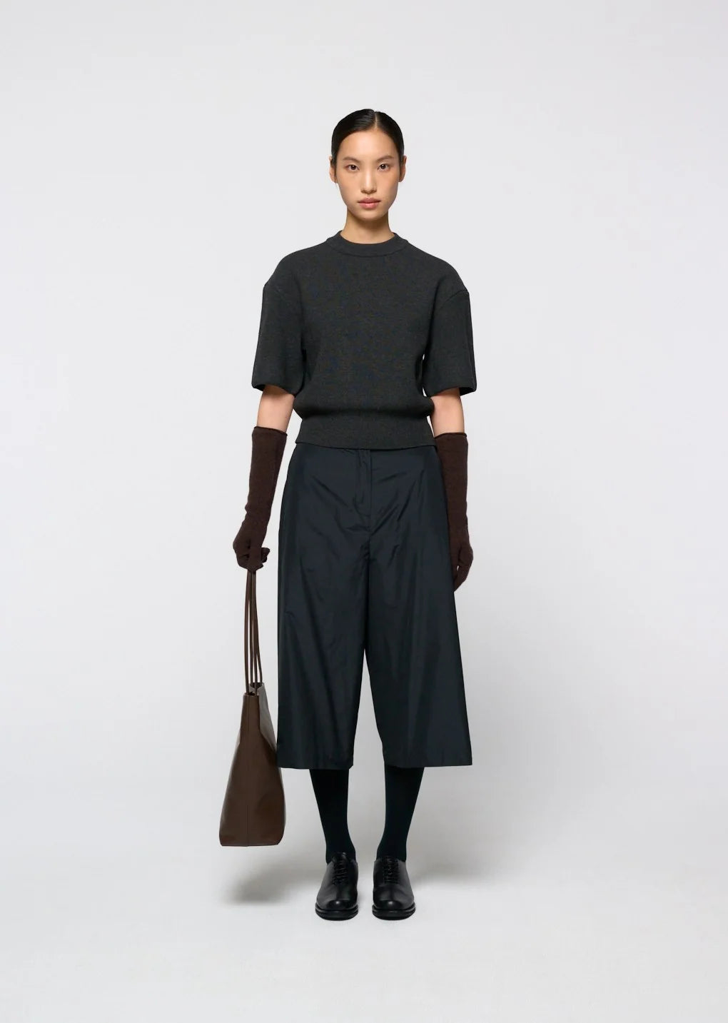 Cashmere Gloves Brown