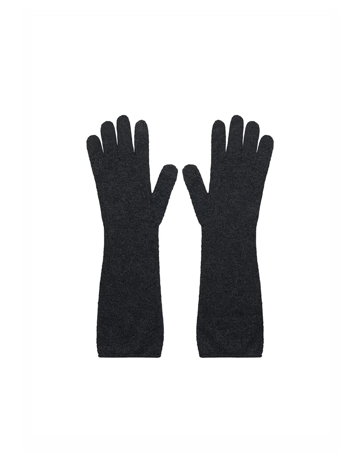 Cashmere Gloves Charcoal