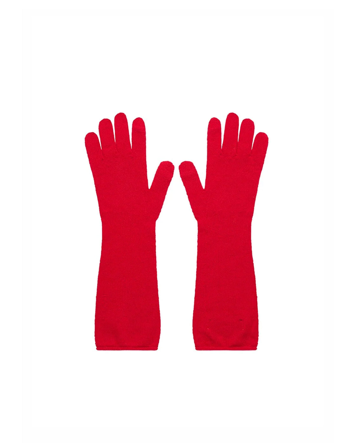 Cashmere Gloves Red