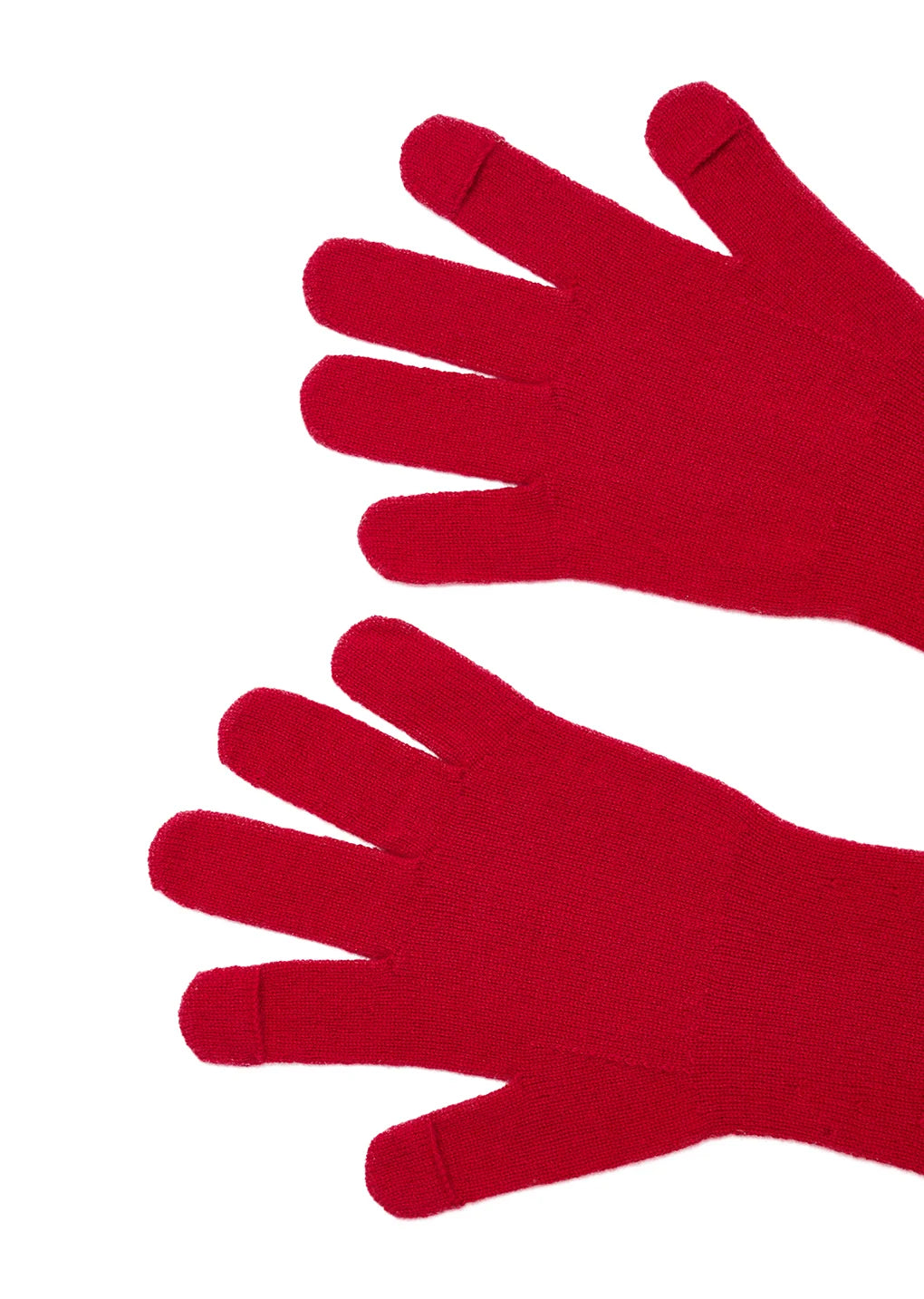 Cashmere Gloves Red