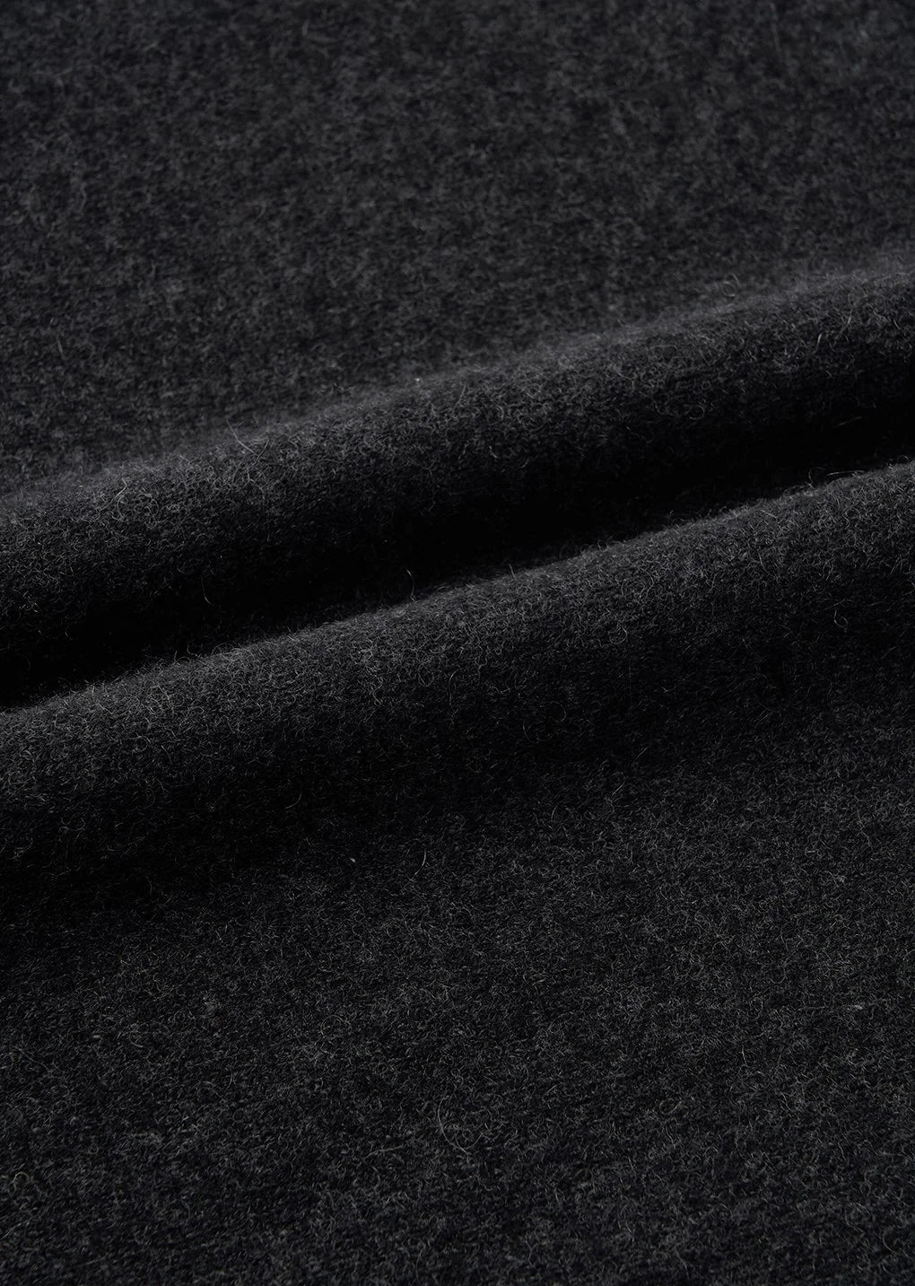 Cashmere Half Neck Knit Top Charcoal