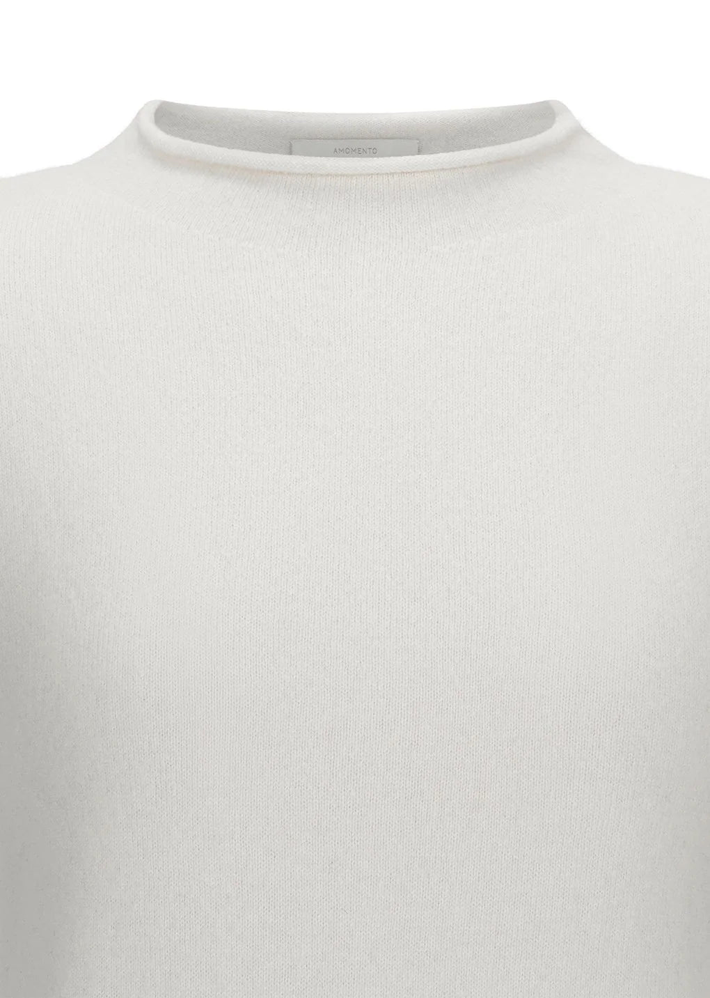 Cashmere Half Neck Knit Top Ivory