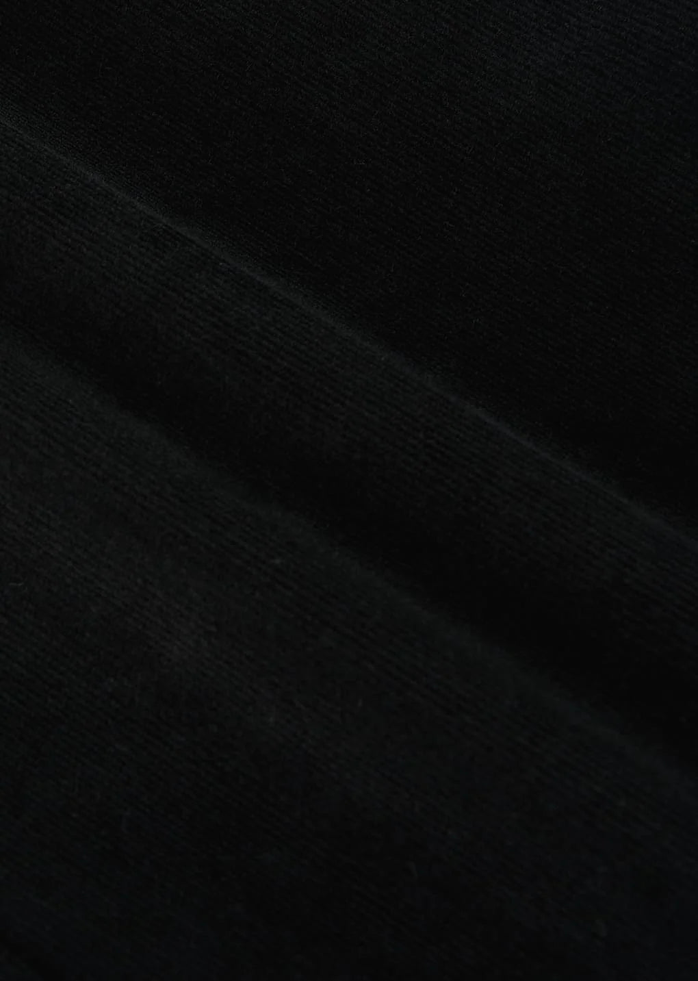 Corduroy Flared Pants Black