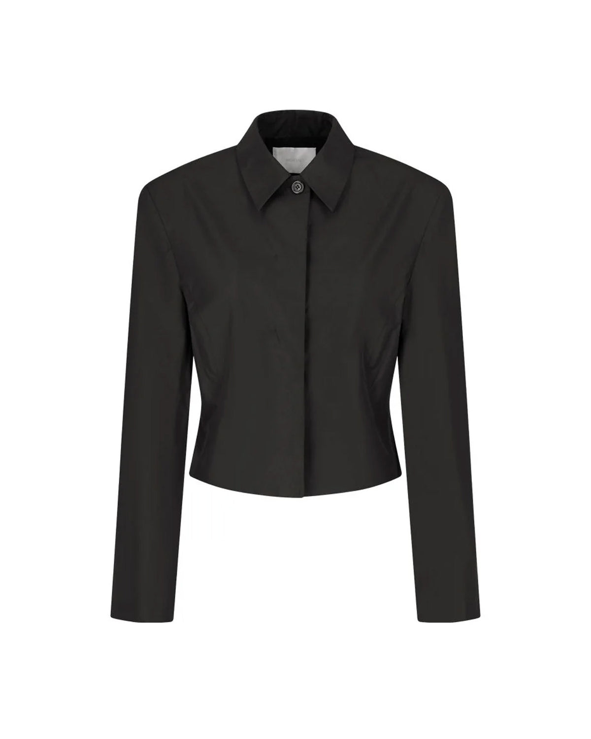 Silk Taffeta Jacket Black