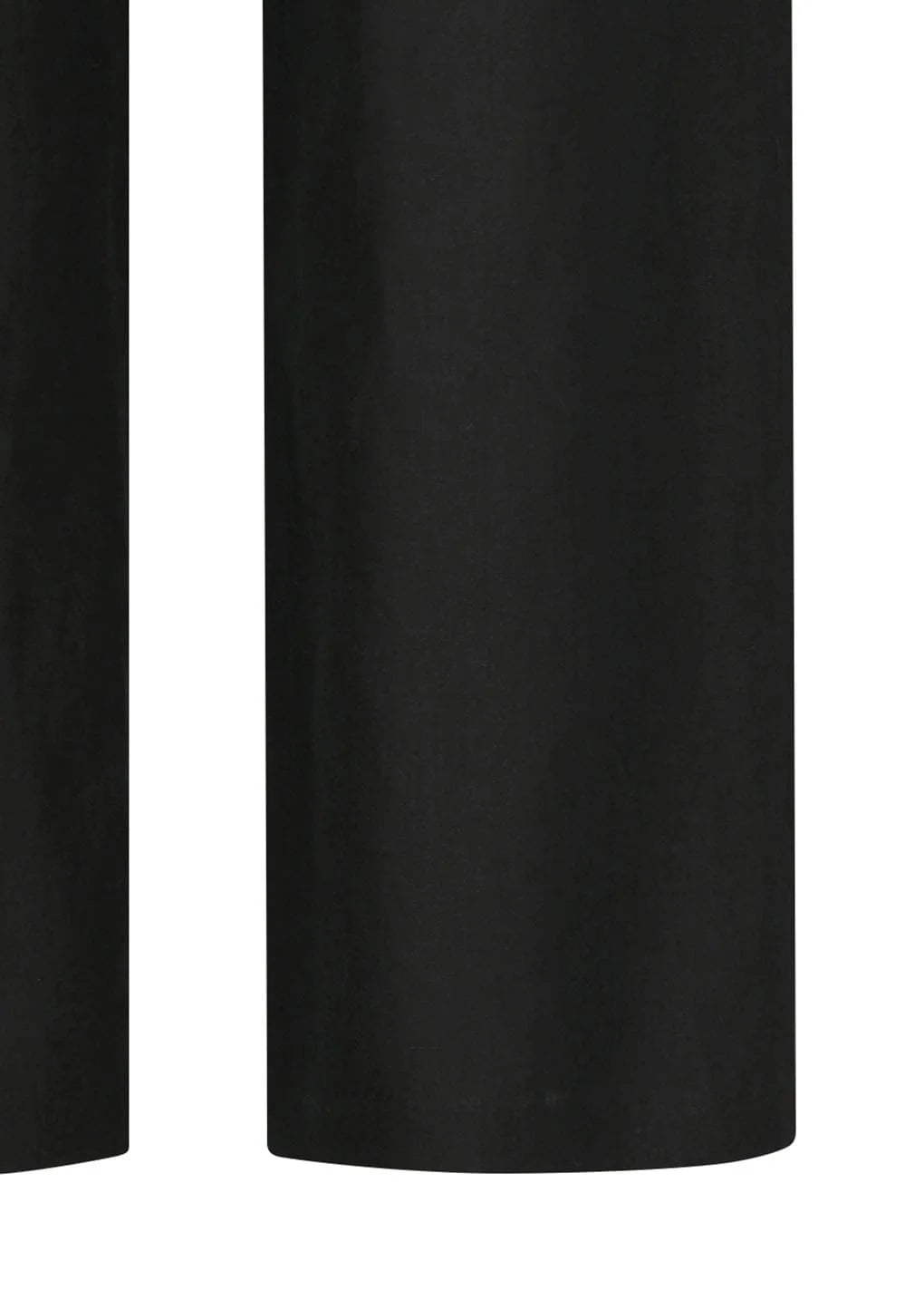 Linen Banding Pants, Black