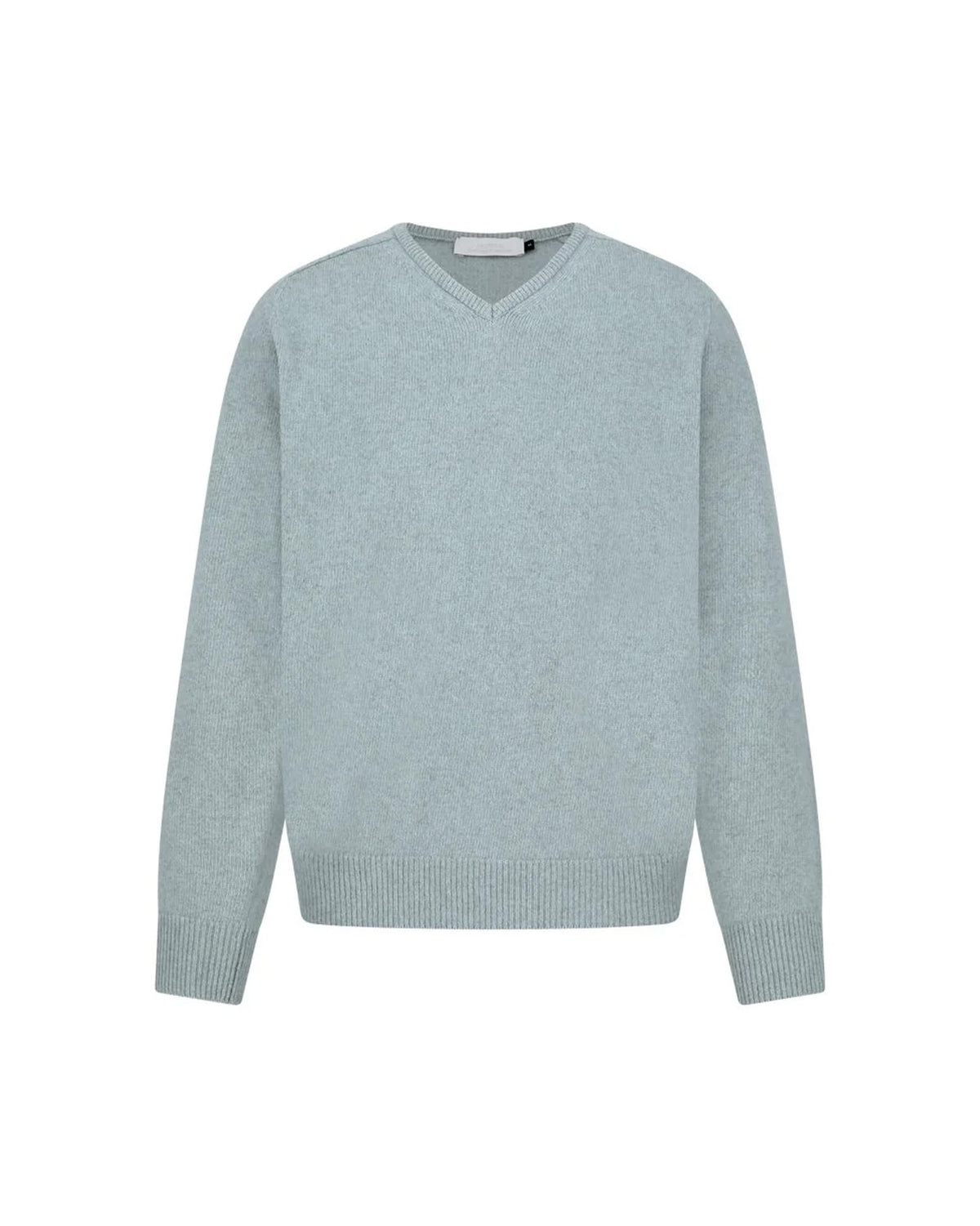 Racoon V-Neck Knit Mint