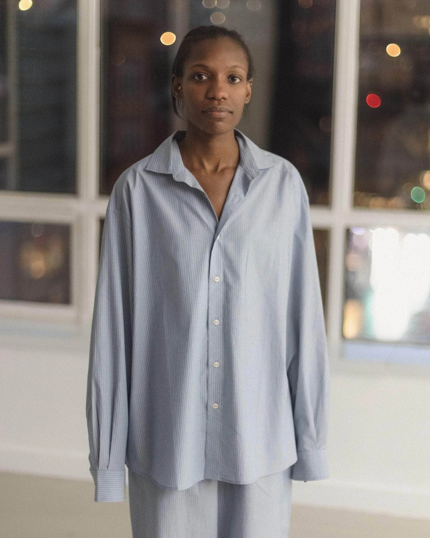 Claude Shirt Blue Stripe
