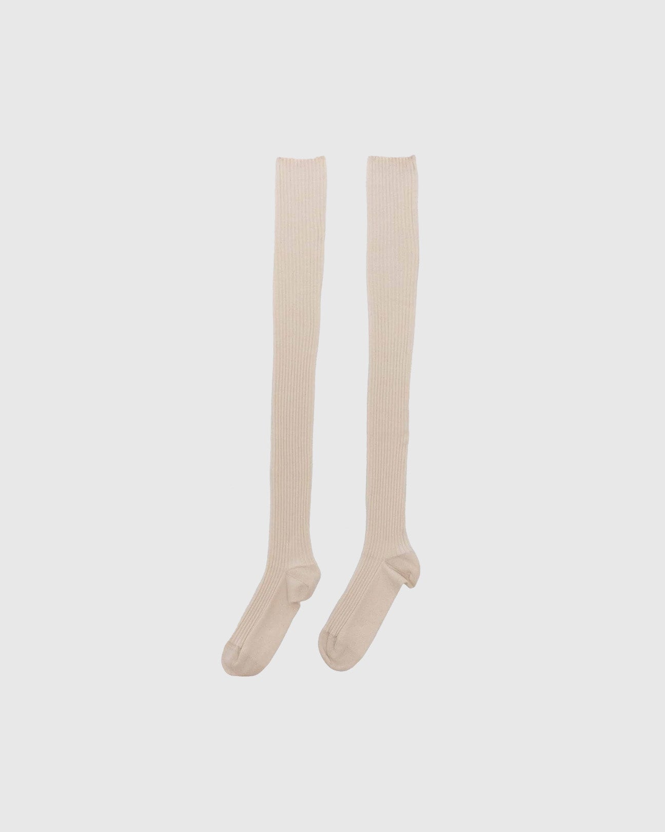 Overknee Socks Undyed