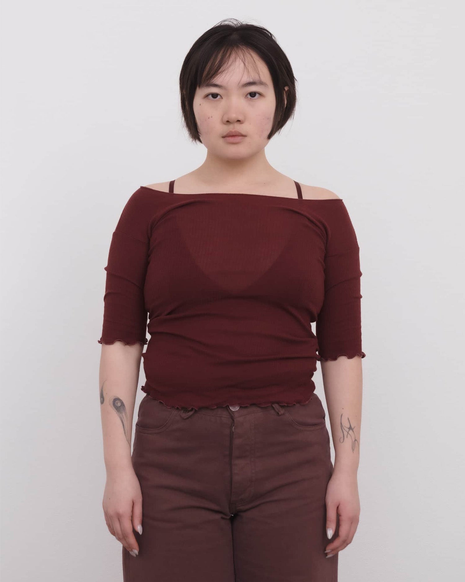 Pama 3/4 Tee Nara Red