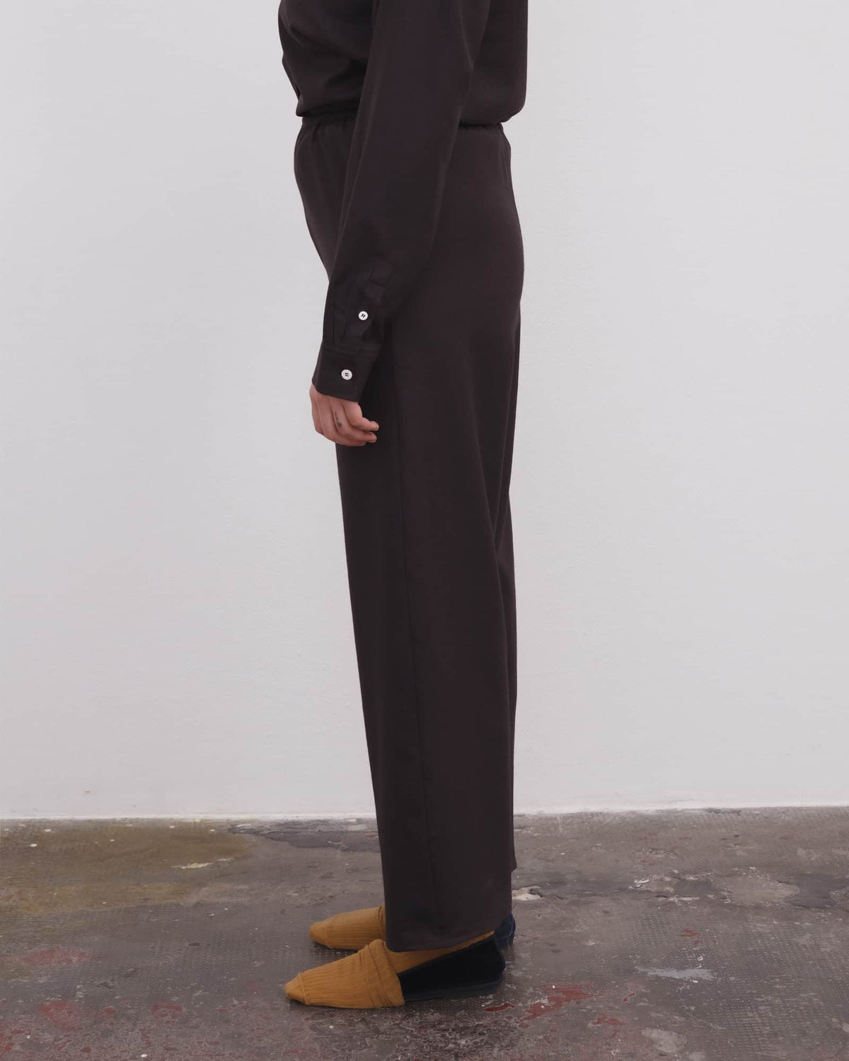 Stoa Pants Brown Black