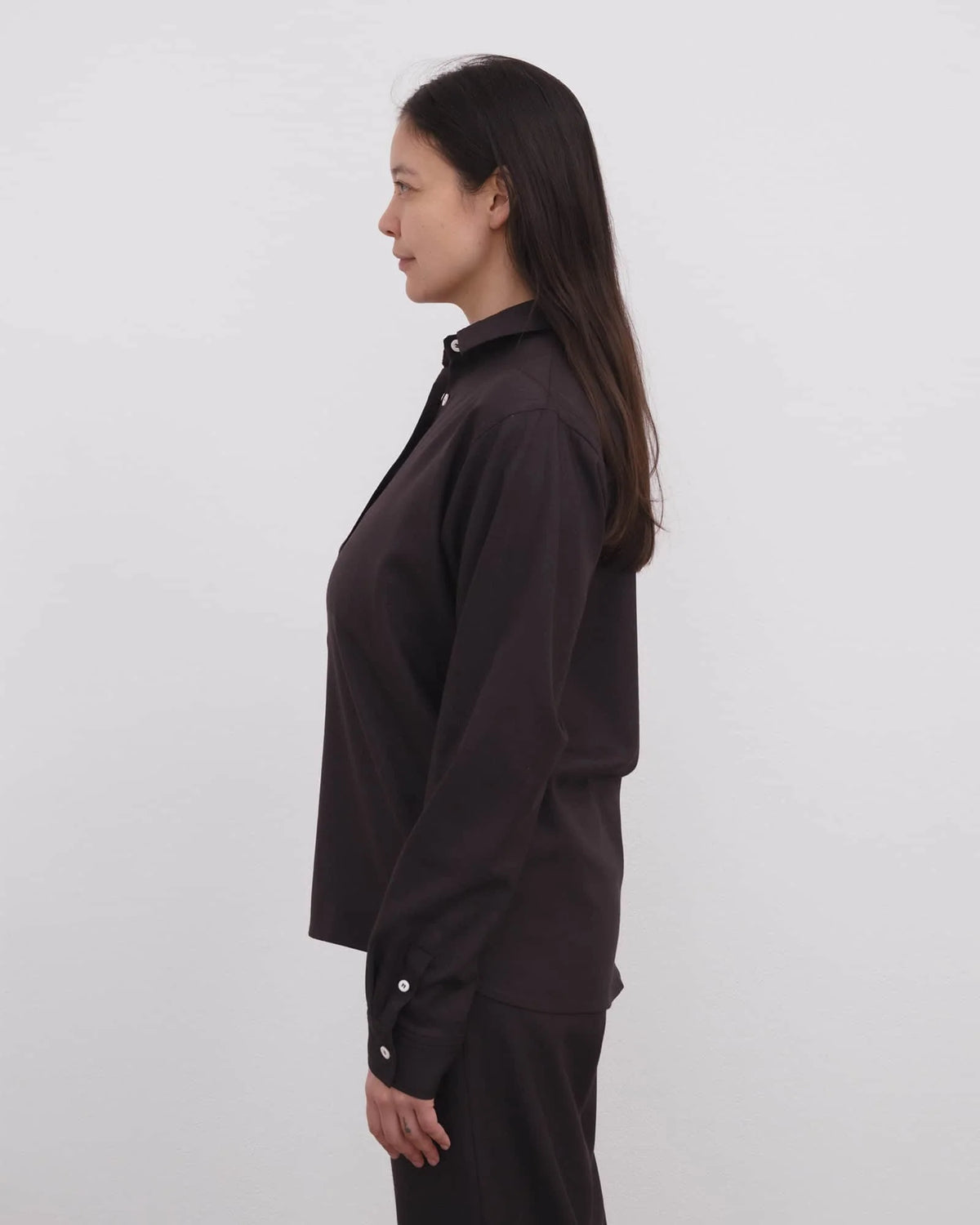 Stoa Shirt Brown Black