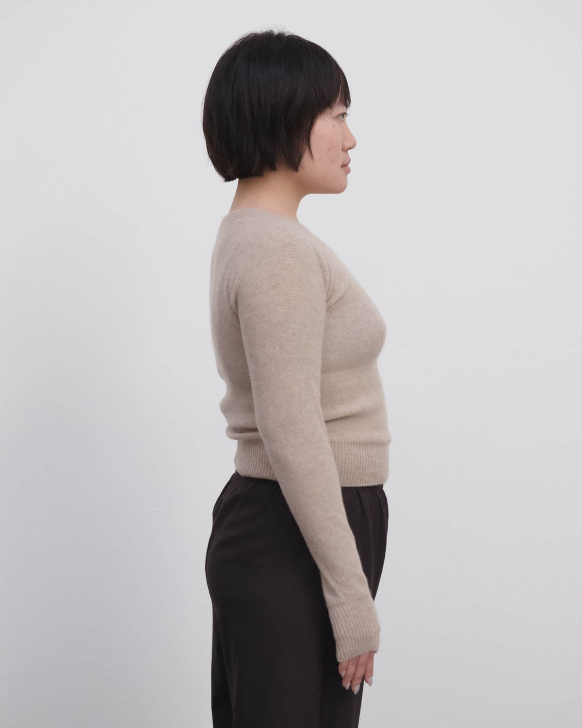 Tier V Neck Camel