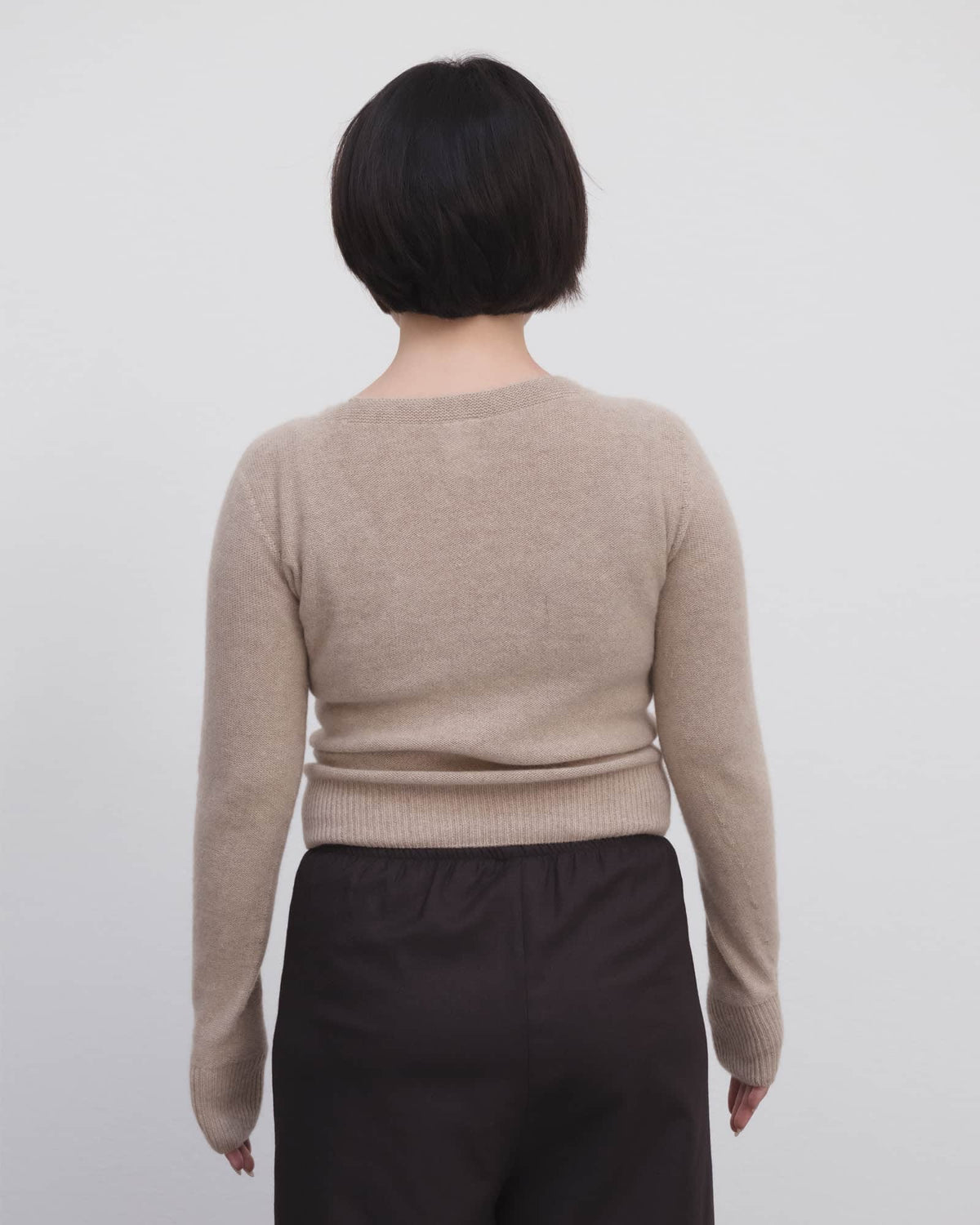 Tier V Neck Camel