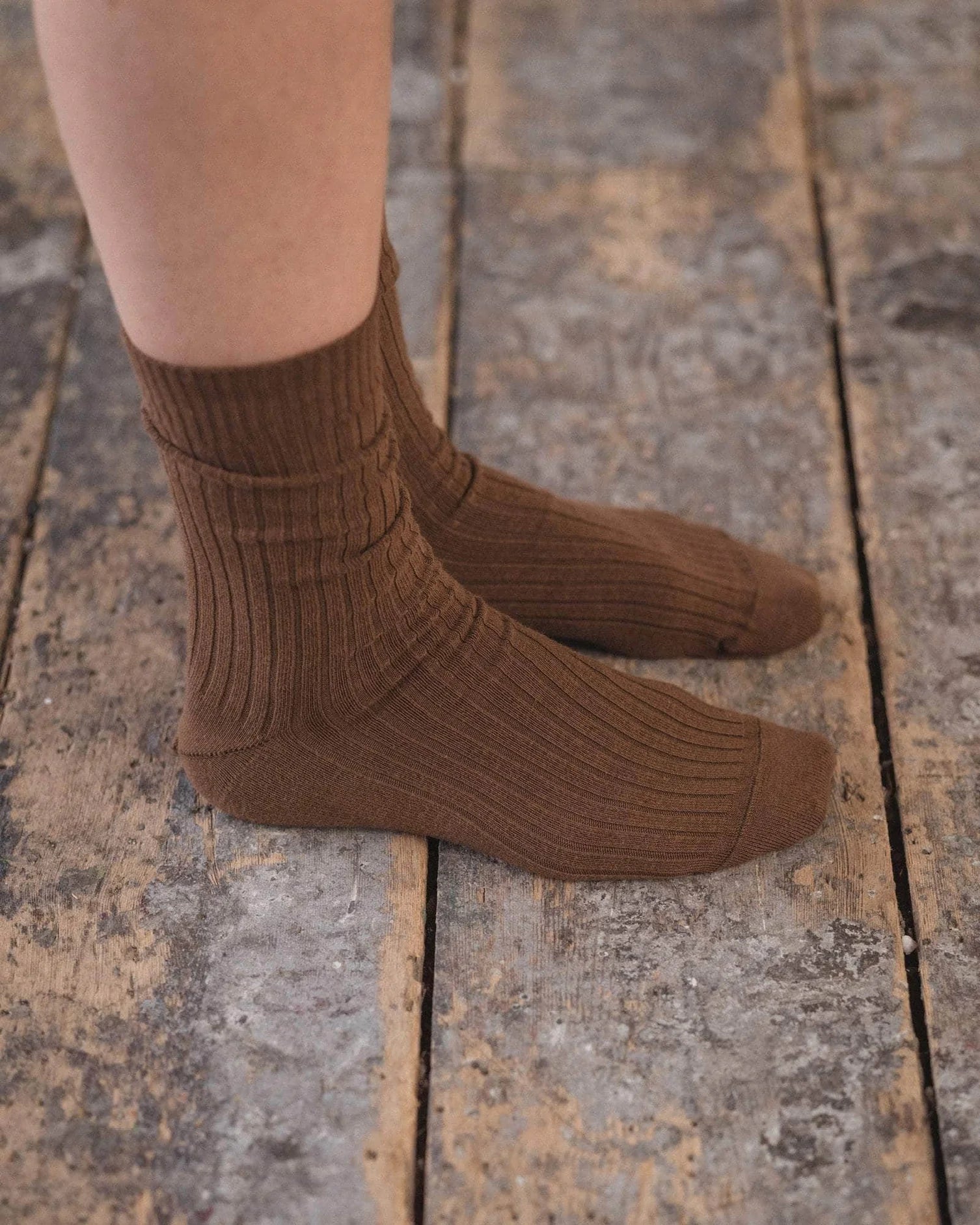 Rib Overankle Socks Ocular