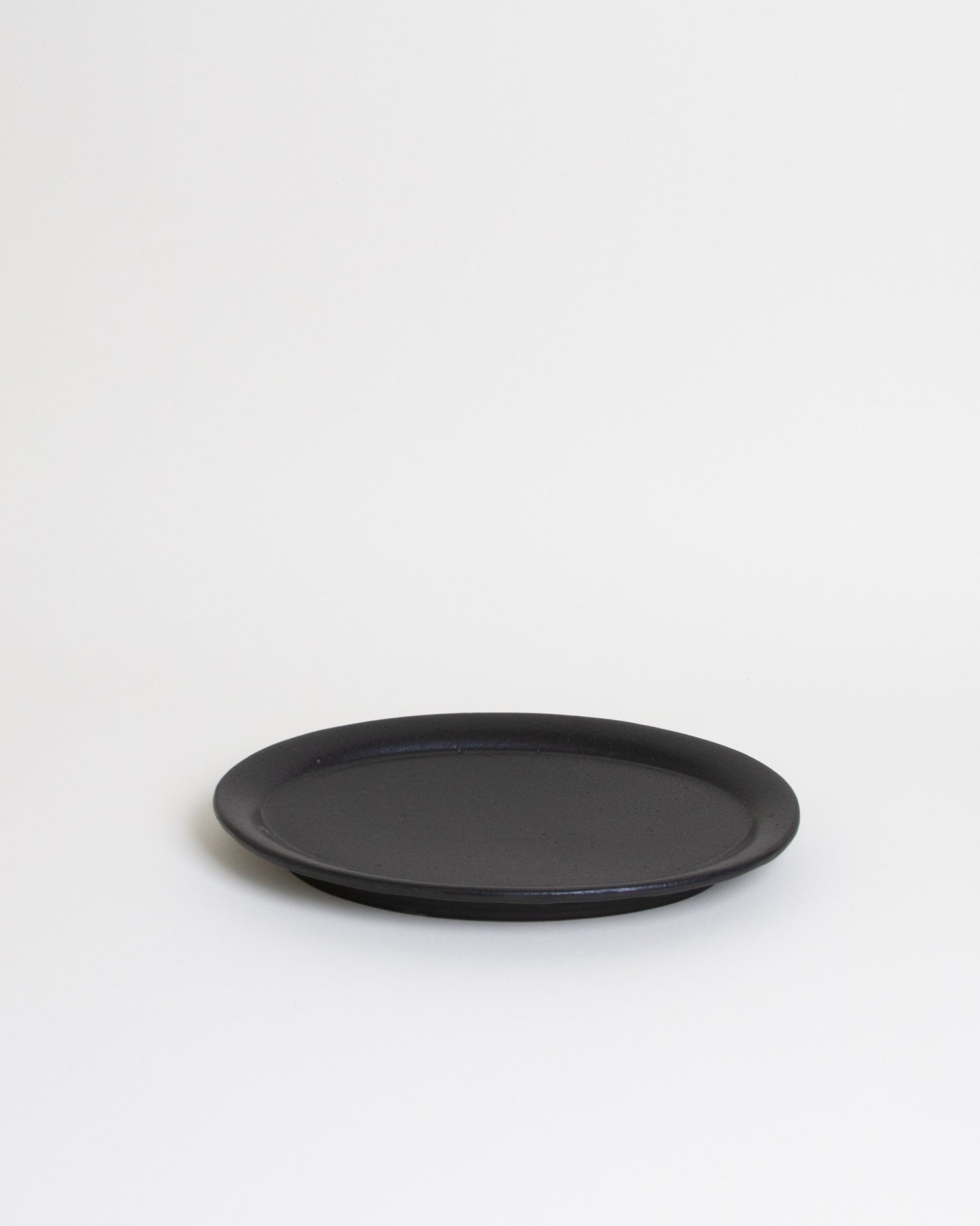 Oval Plate Black