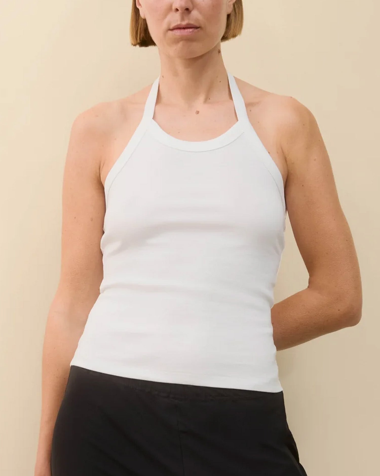 Angie Tank White
