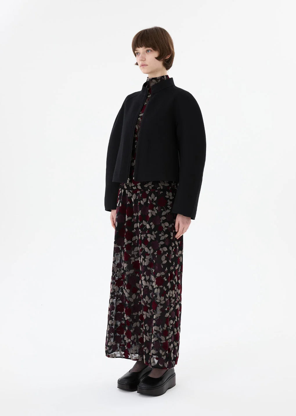 Floral Long Skirt