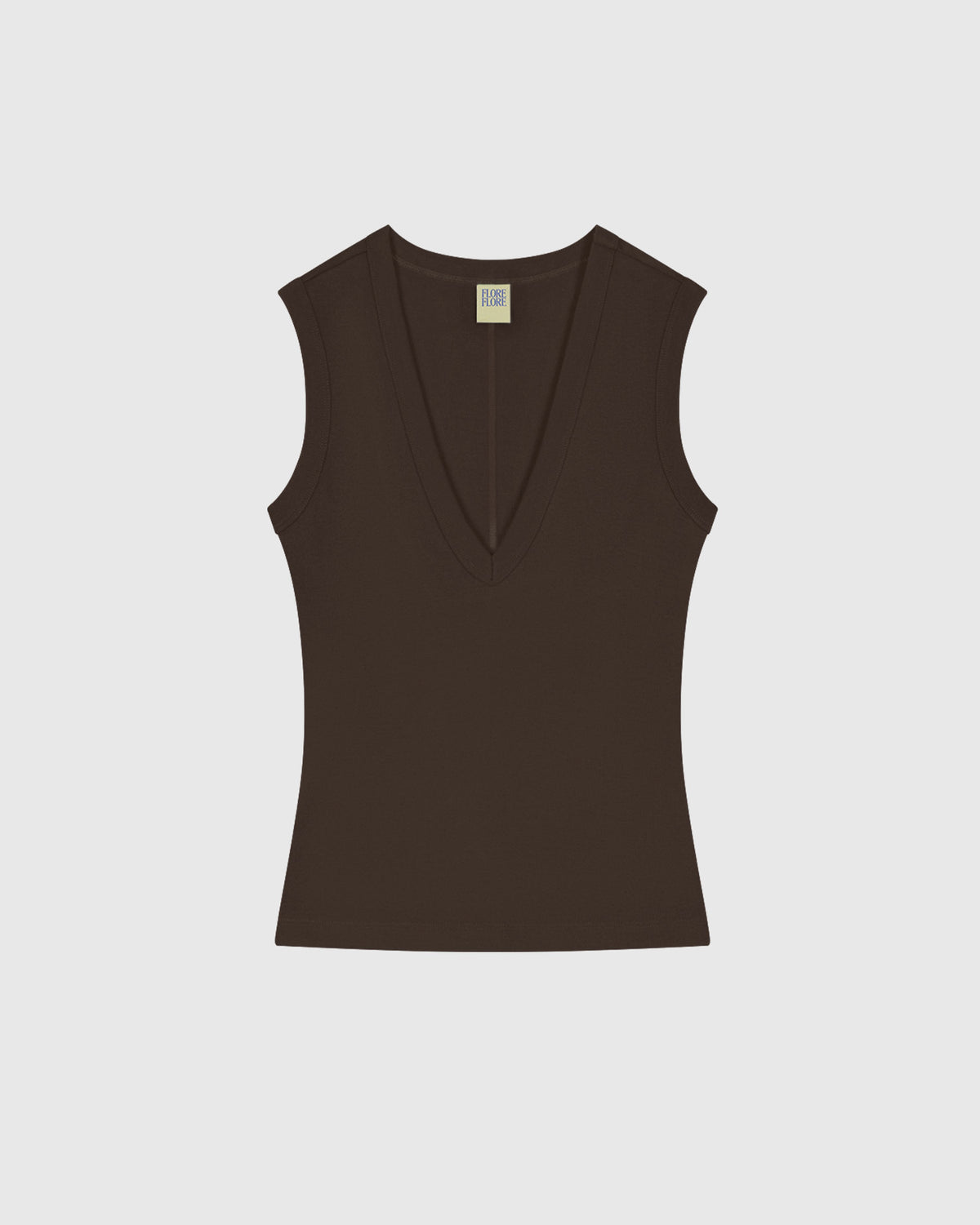 Dewi Tank Dark Brown