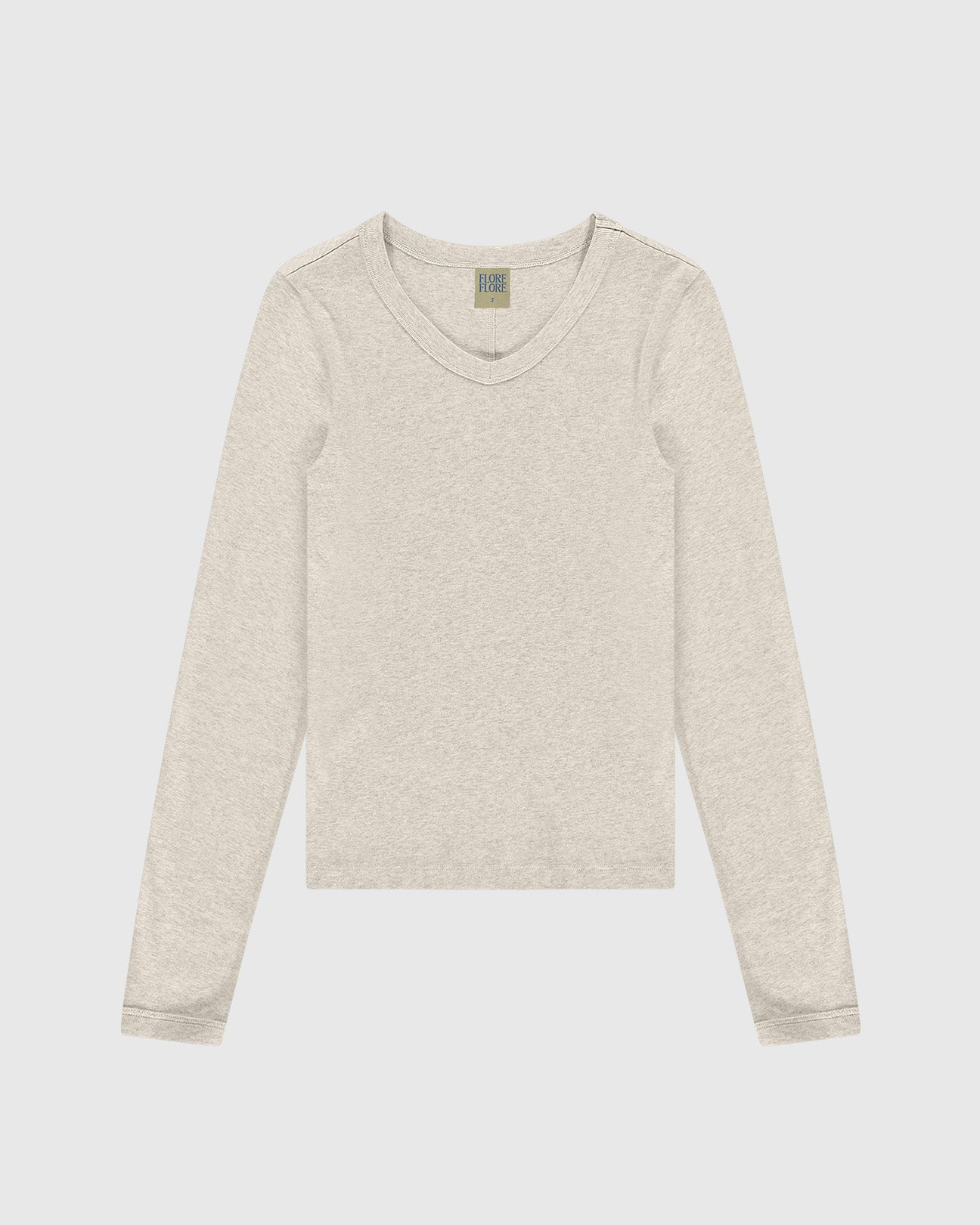 Jill Long Sleeve Heather Grey