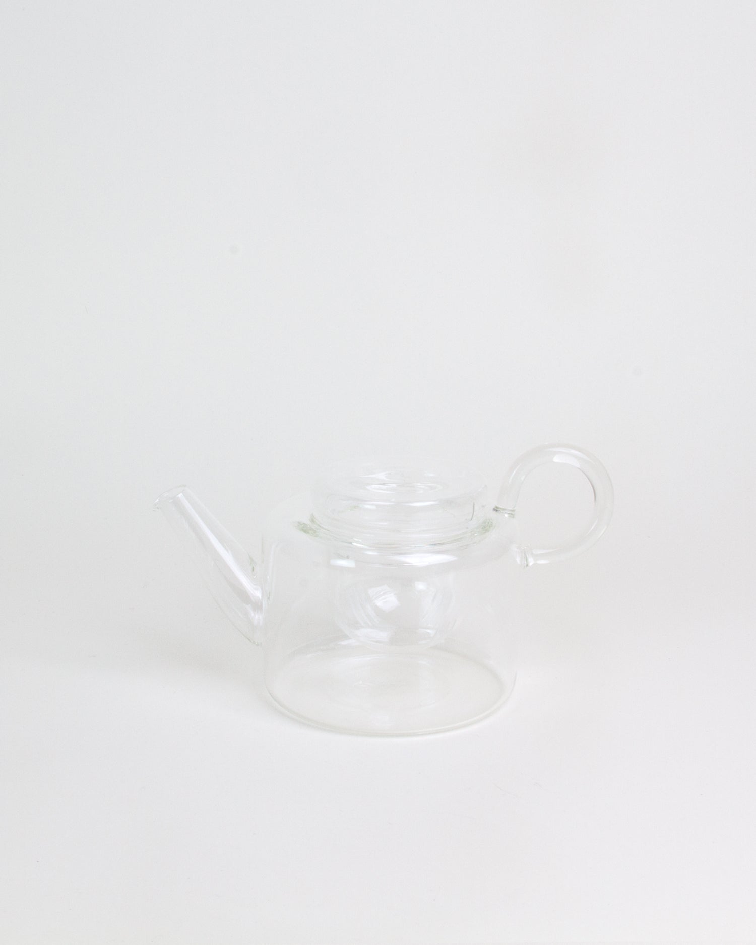 Glass Tea Pot Short