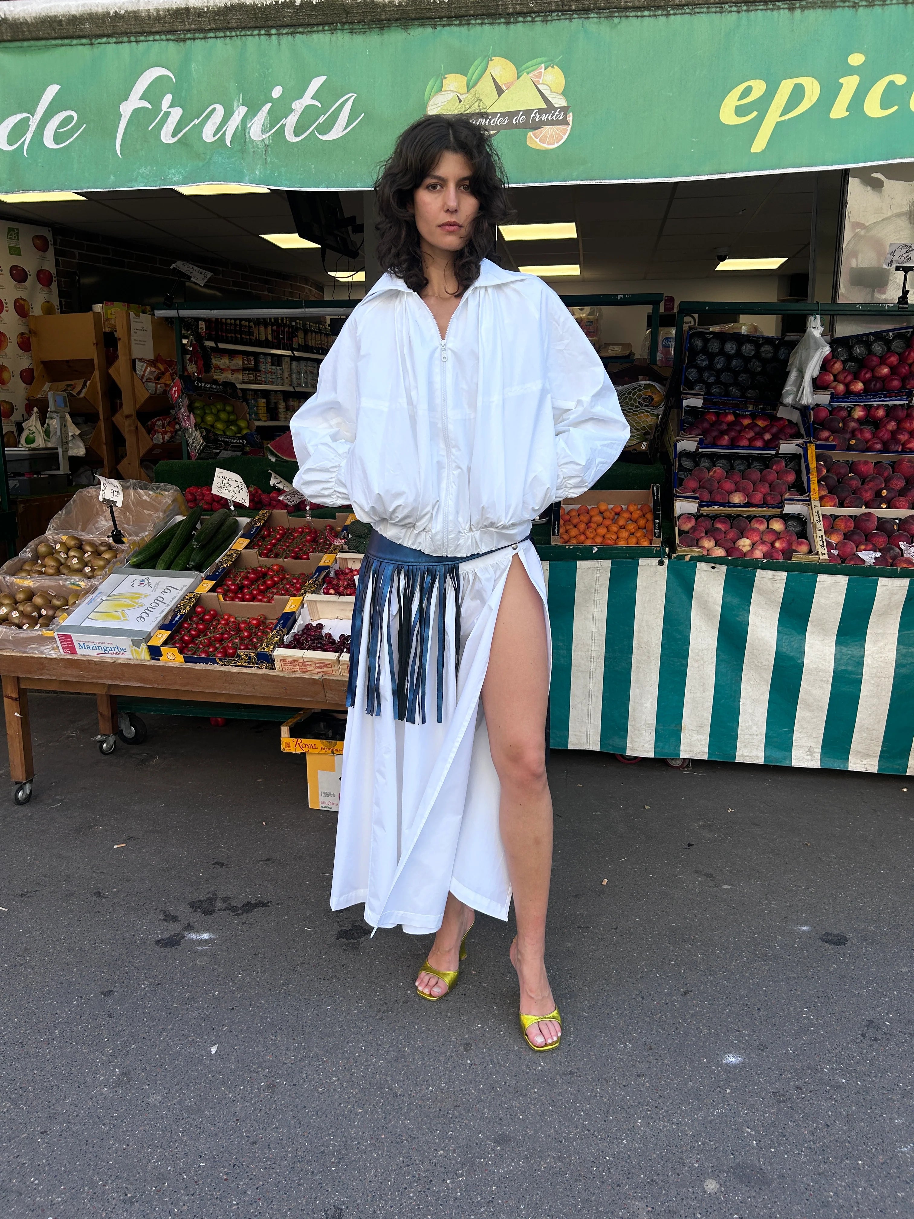 Ruby Jacket White