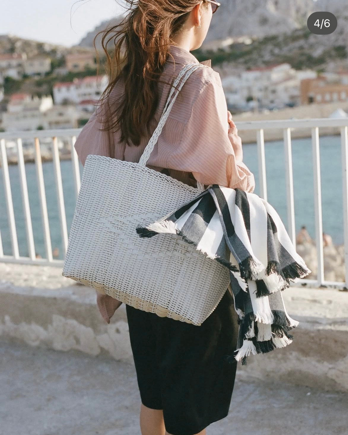 Basket, Medium White