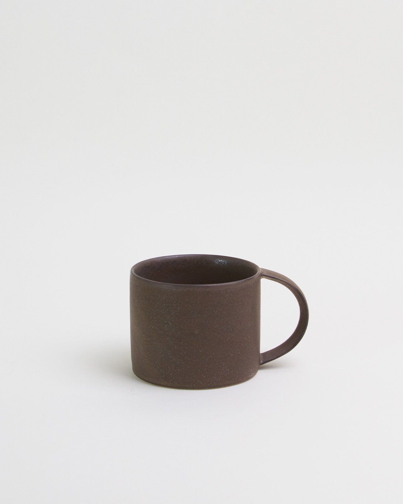 Square Mug Copper Brown