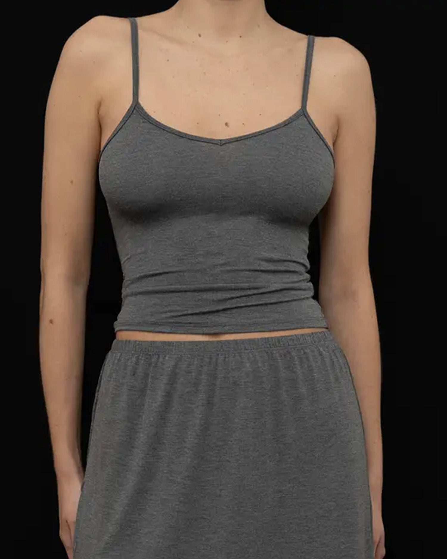 Recline Cami Charcoal