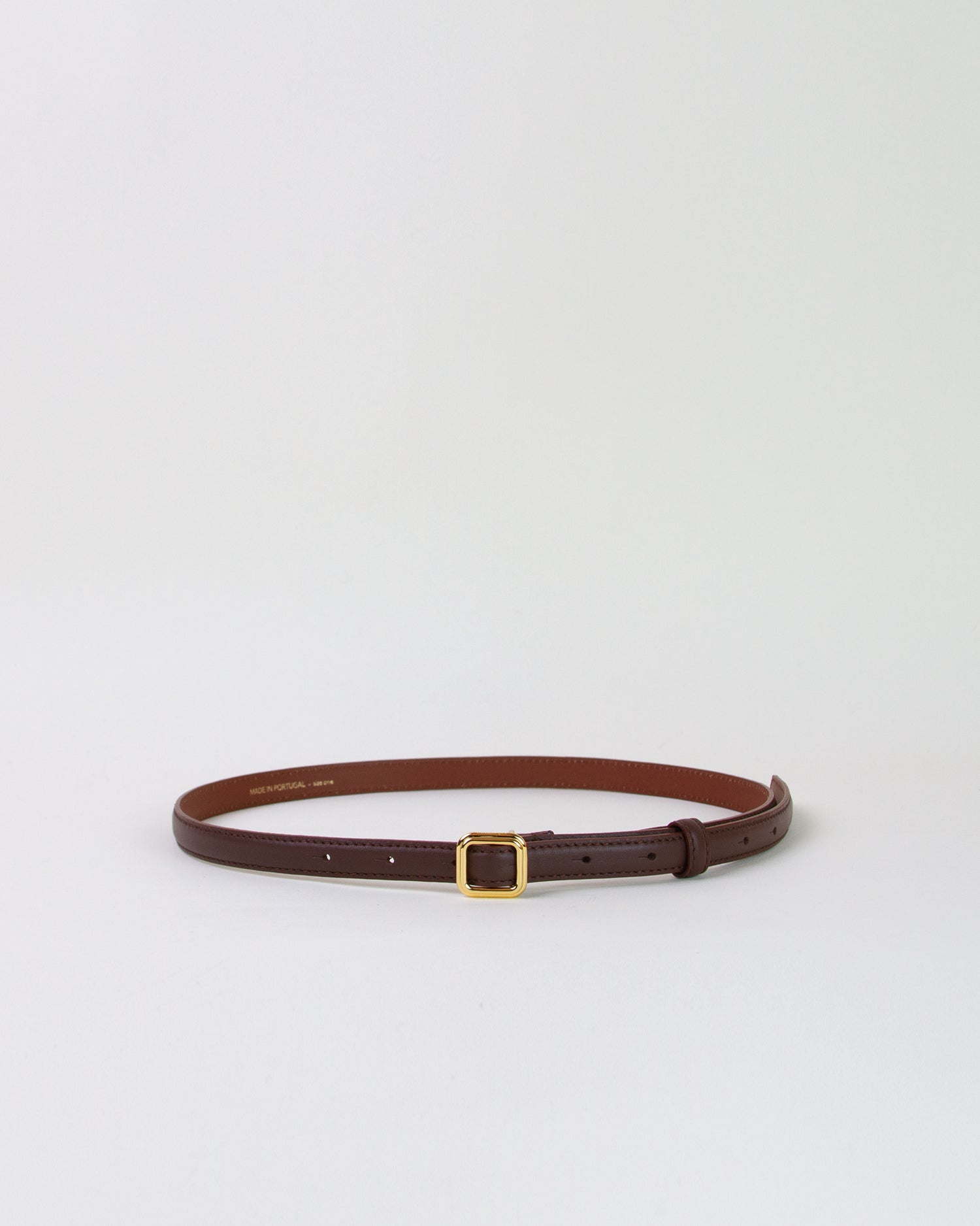 The Georgia Slim Belt Brown/ Gold