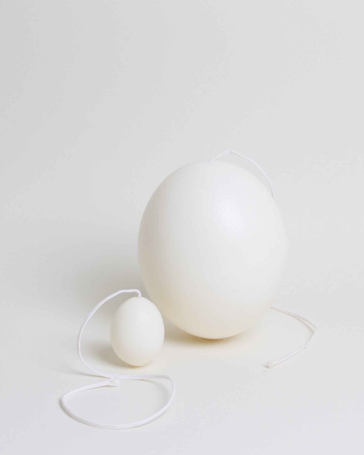 Ostrich Egg Candle