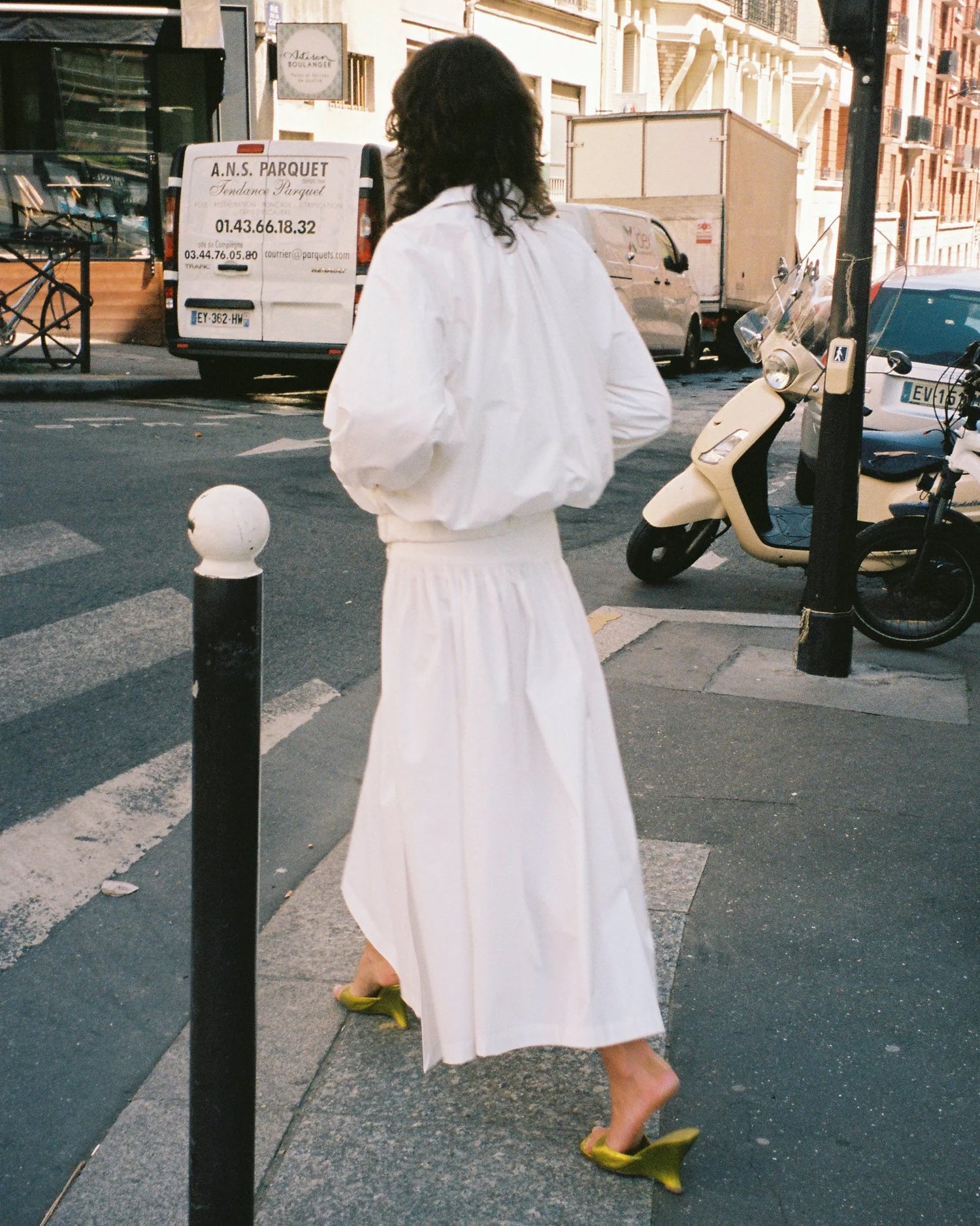 Ruby Jacket White