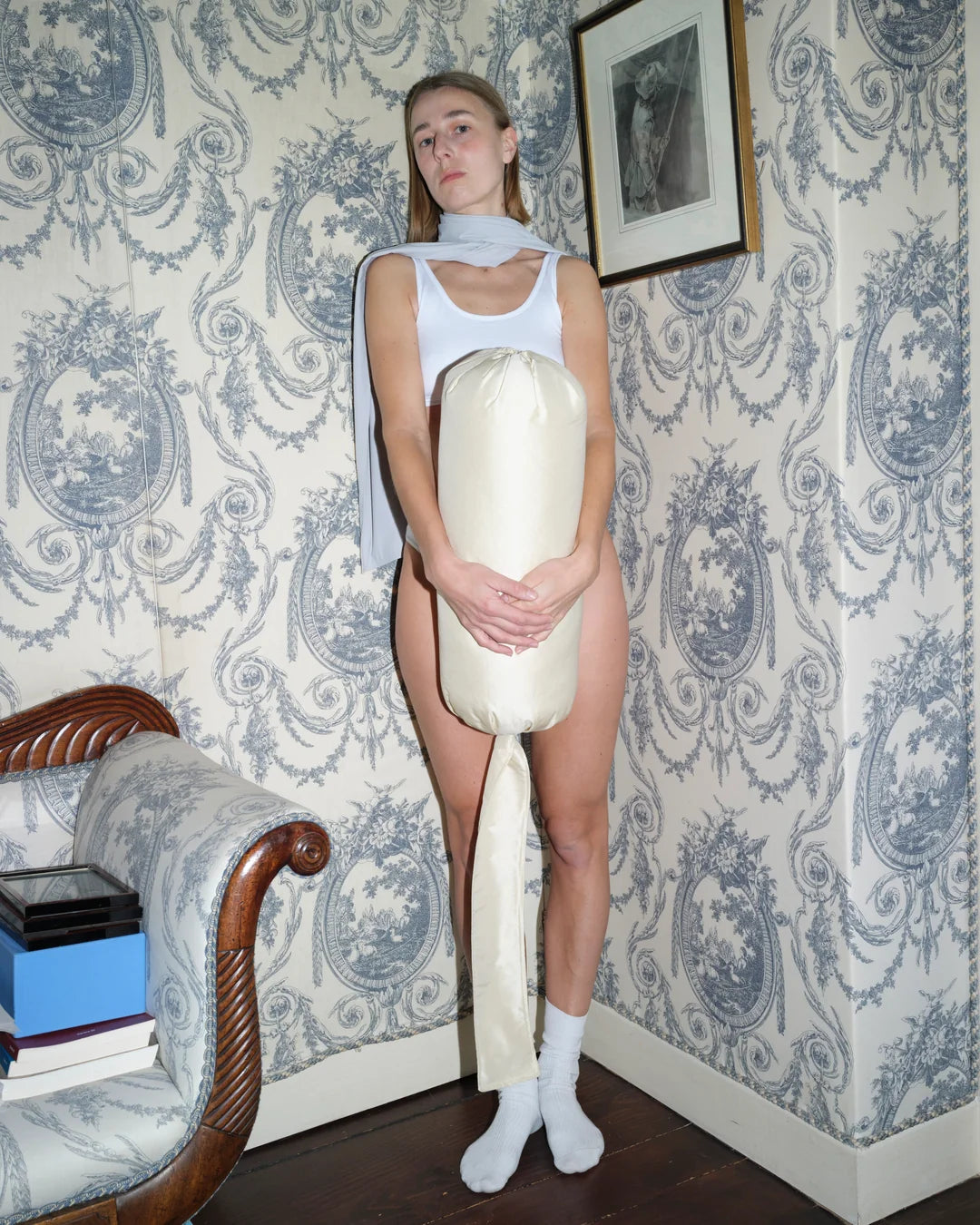 Pillow Bolster Almond