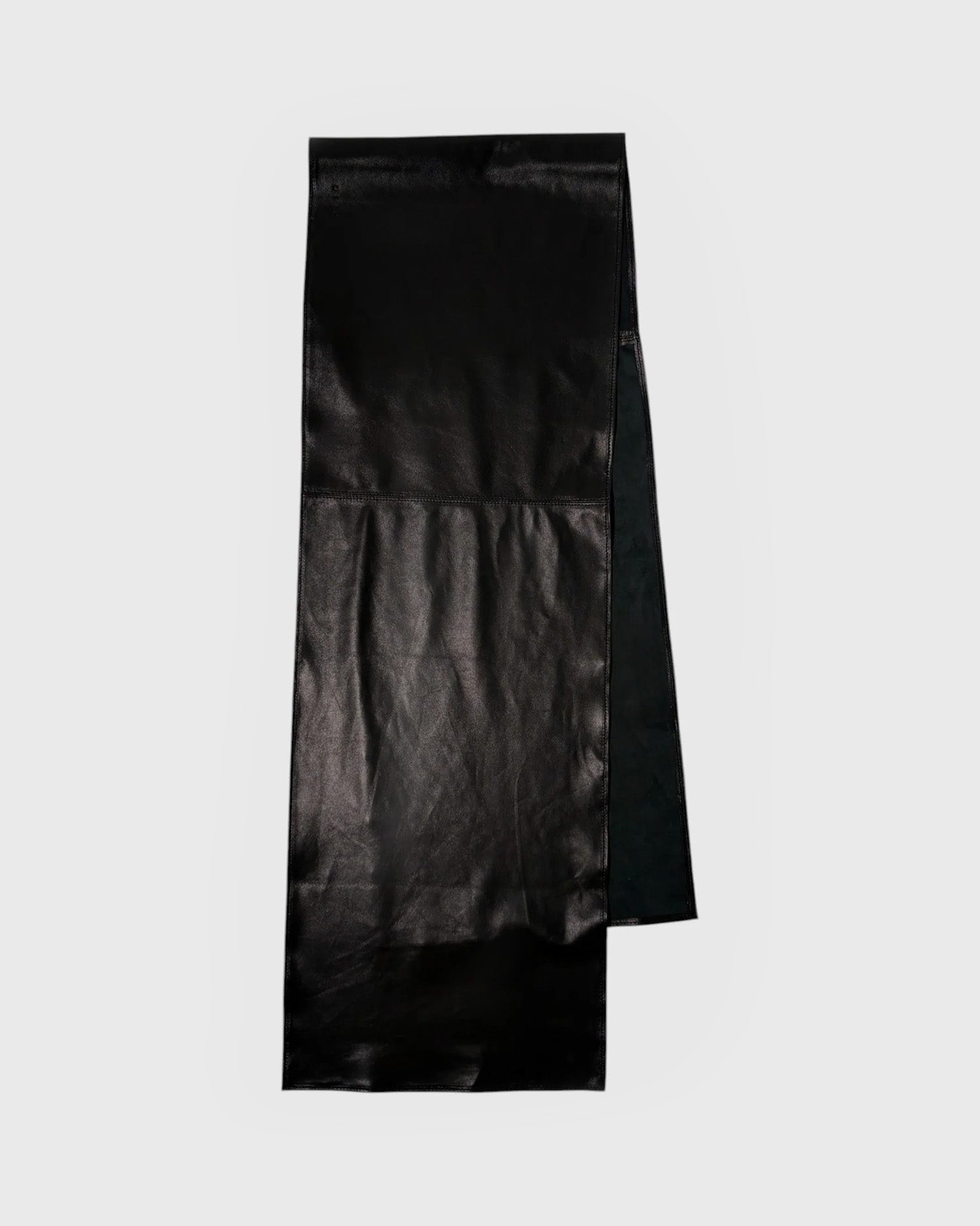 Rectangle Leather Scarf Night
